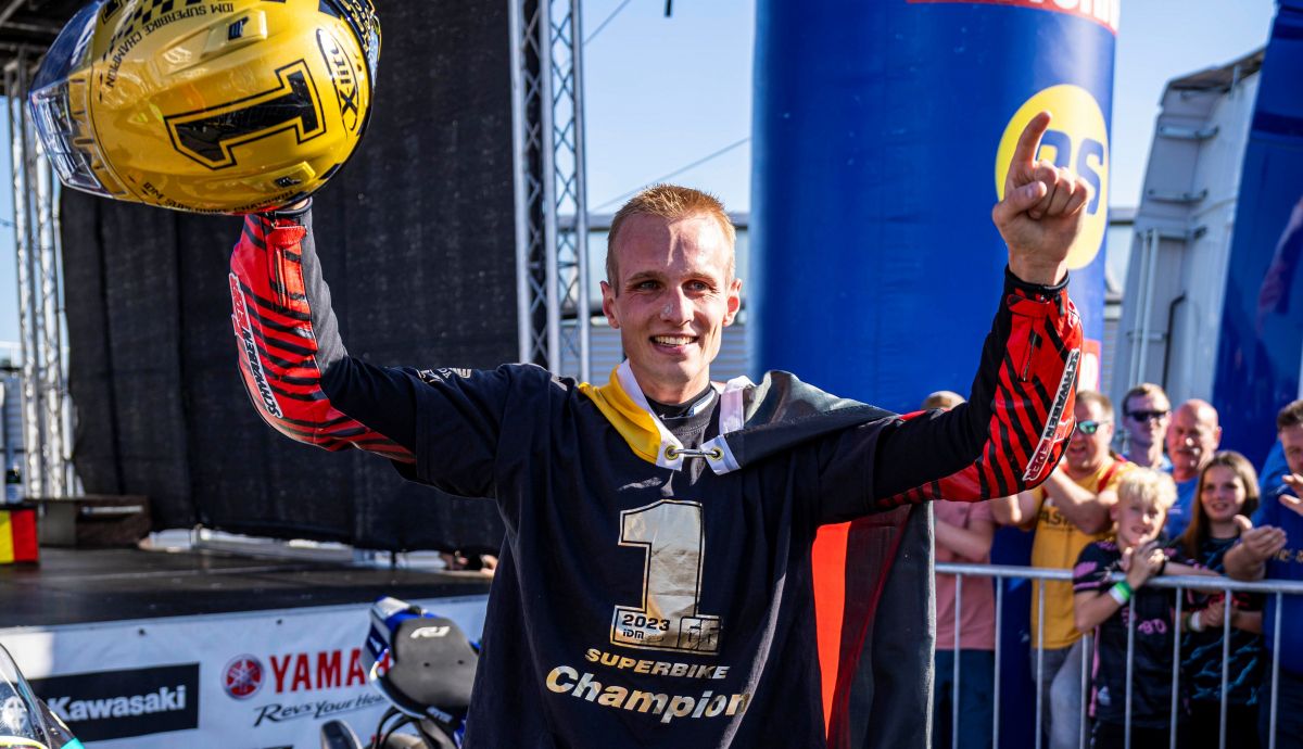 Florian Alt es el campeón del IDM Superbike 2023 Florian Alt es el campeón del IDM Superbike 2023