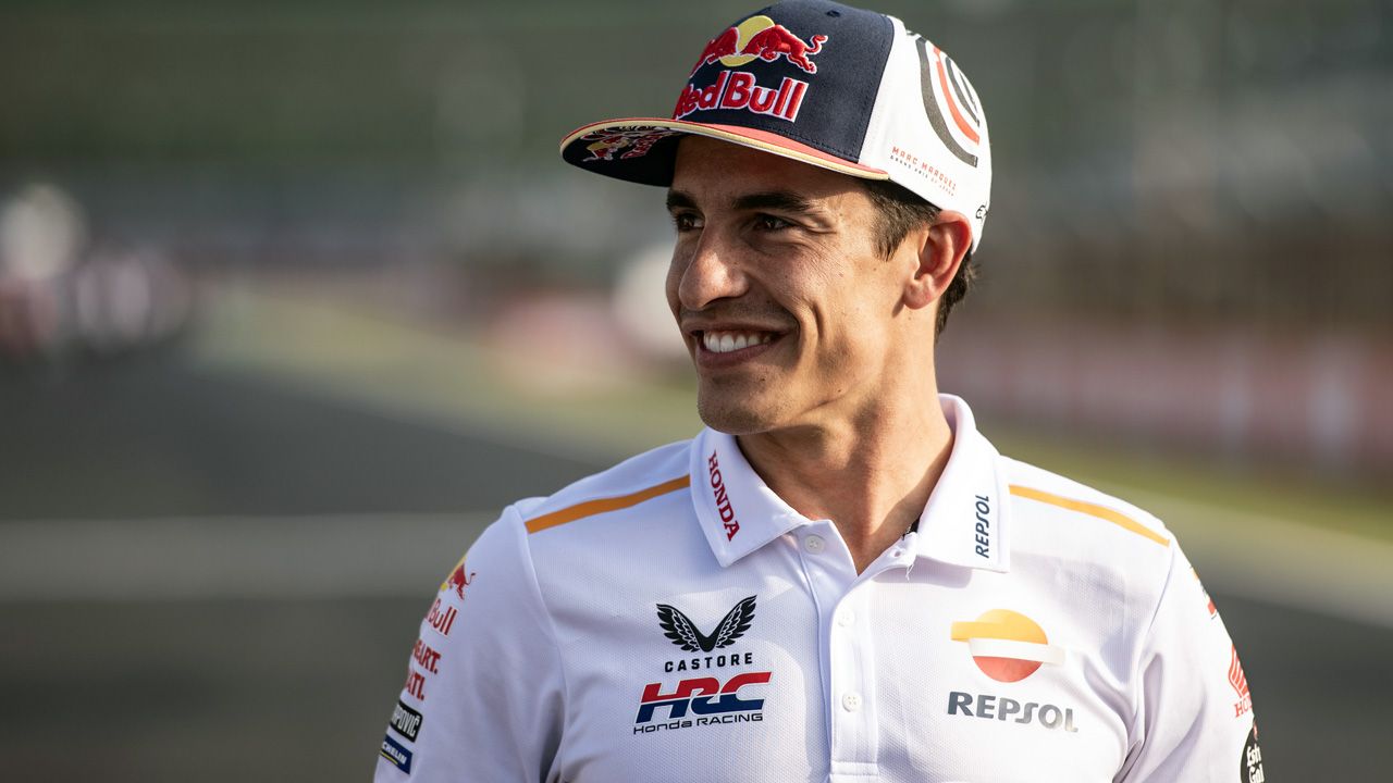 Marc Márquez no anunciar ninguna novedad sobre su futuro en Japón.