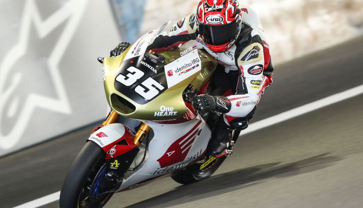 Somkiat Chantra ha comandado las dos sesiones de Moto2