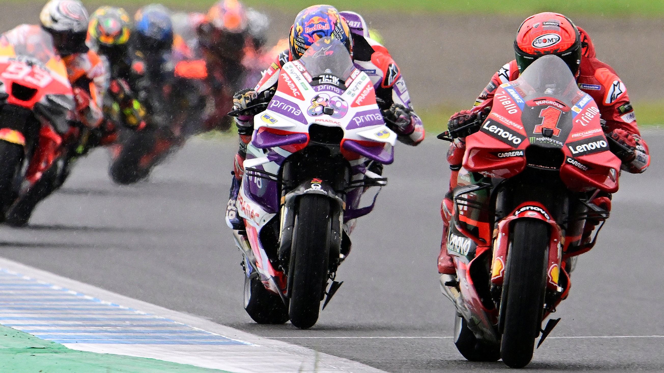 Pecco Bagnaia y Jorge Martín están separados por tres puntos en MotoGP 2023 tras Japón