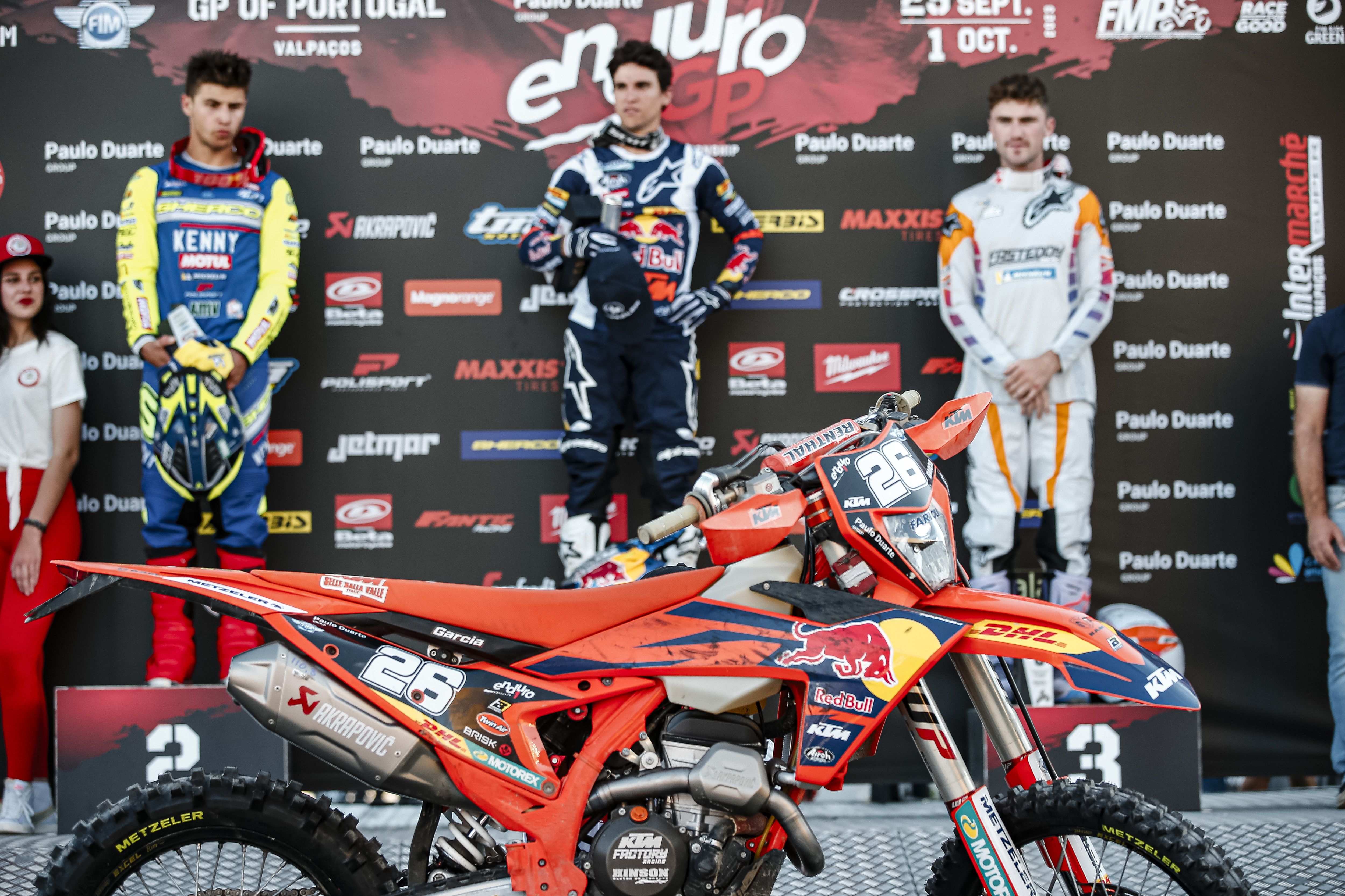 podium e1 EnduroGP Portugal 1
