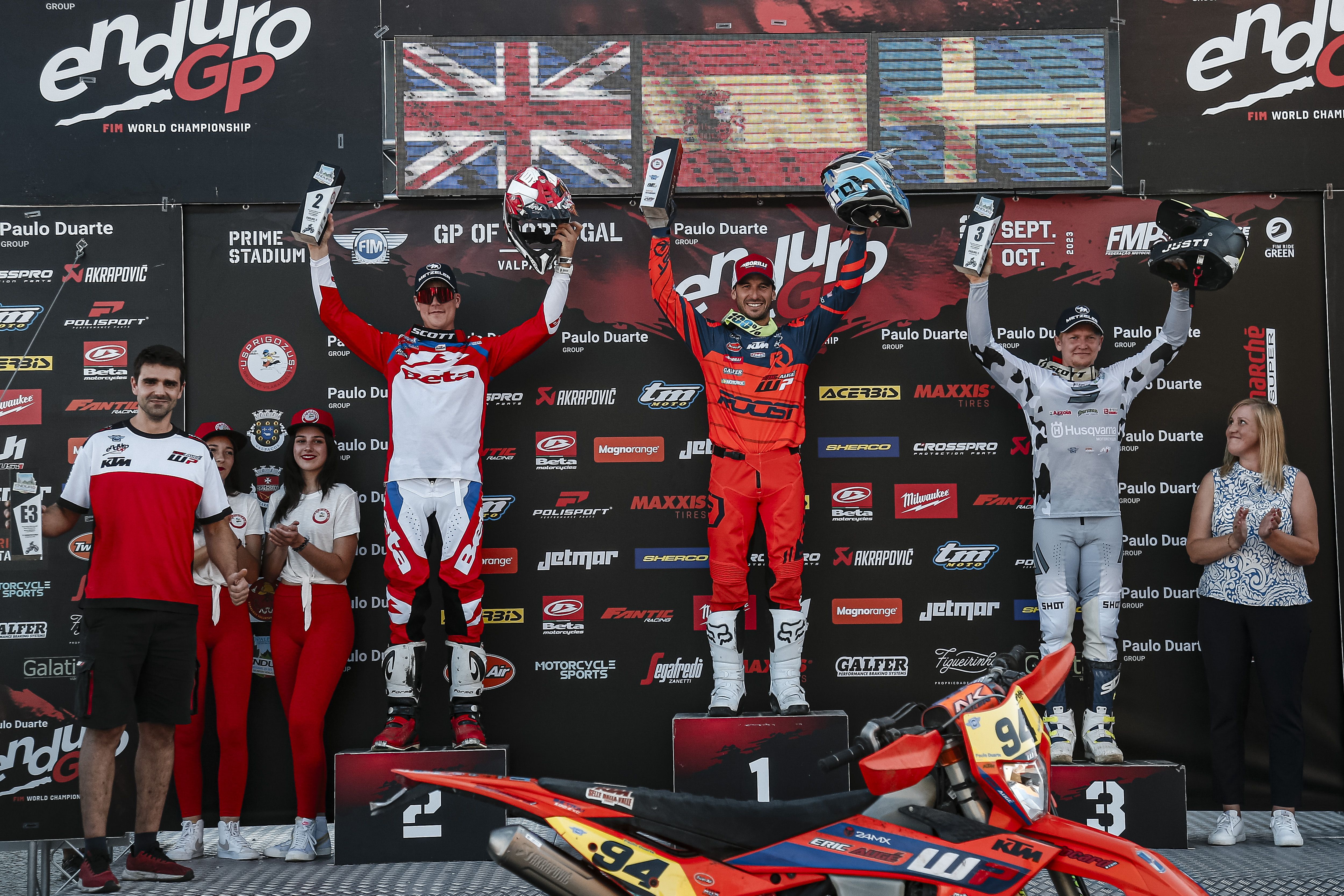 podium e3 EnduroGP Portugal 1 