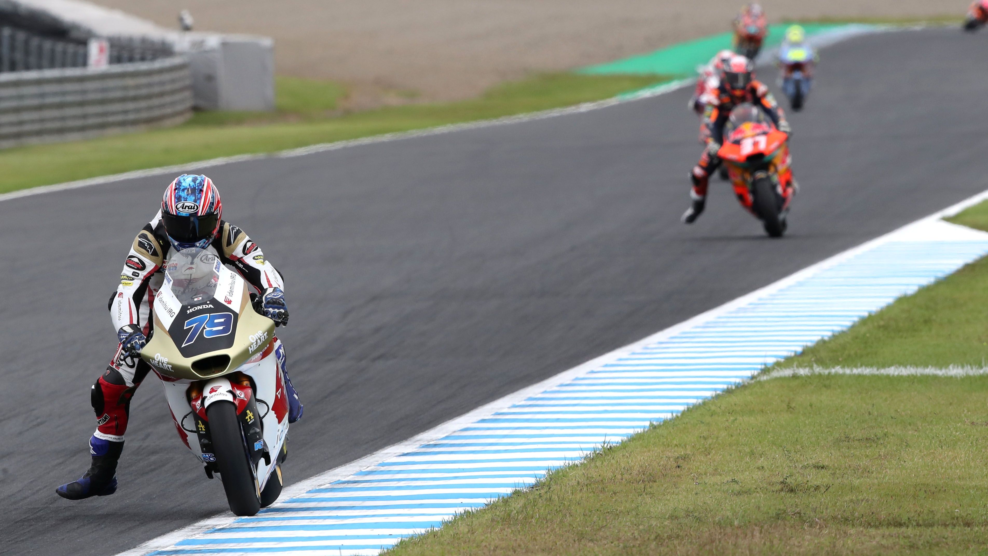 Ai Ogura se escapa de Pedro Acosta, Moto2 Japón 2023