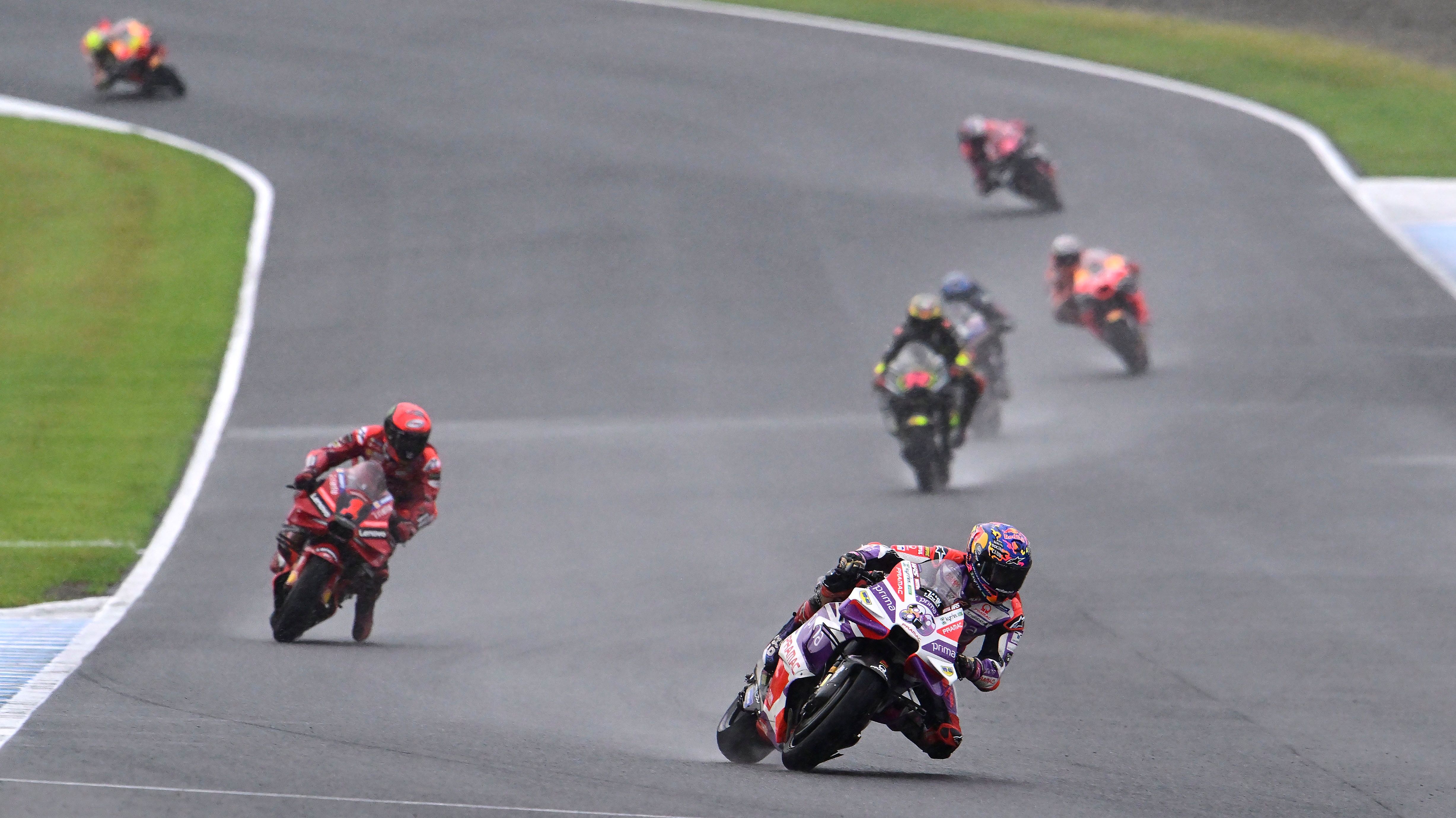 Jorge Martín abre hueco con Pecco Bagnaia, MotoGP Japón 2023