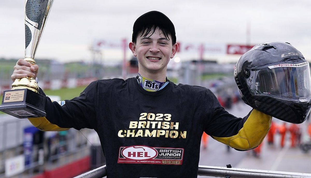 Finn Smart Weeden es el campeón del British Junior Supersport Finn Smart Weeden es el campeón del British Junior Supersport