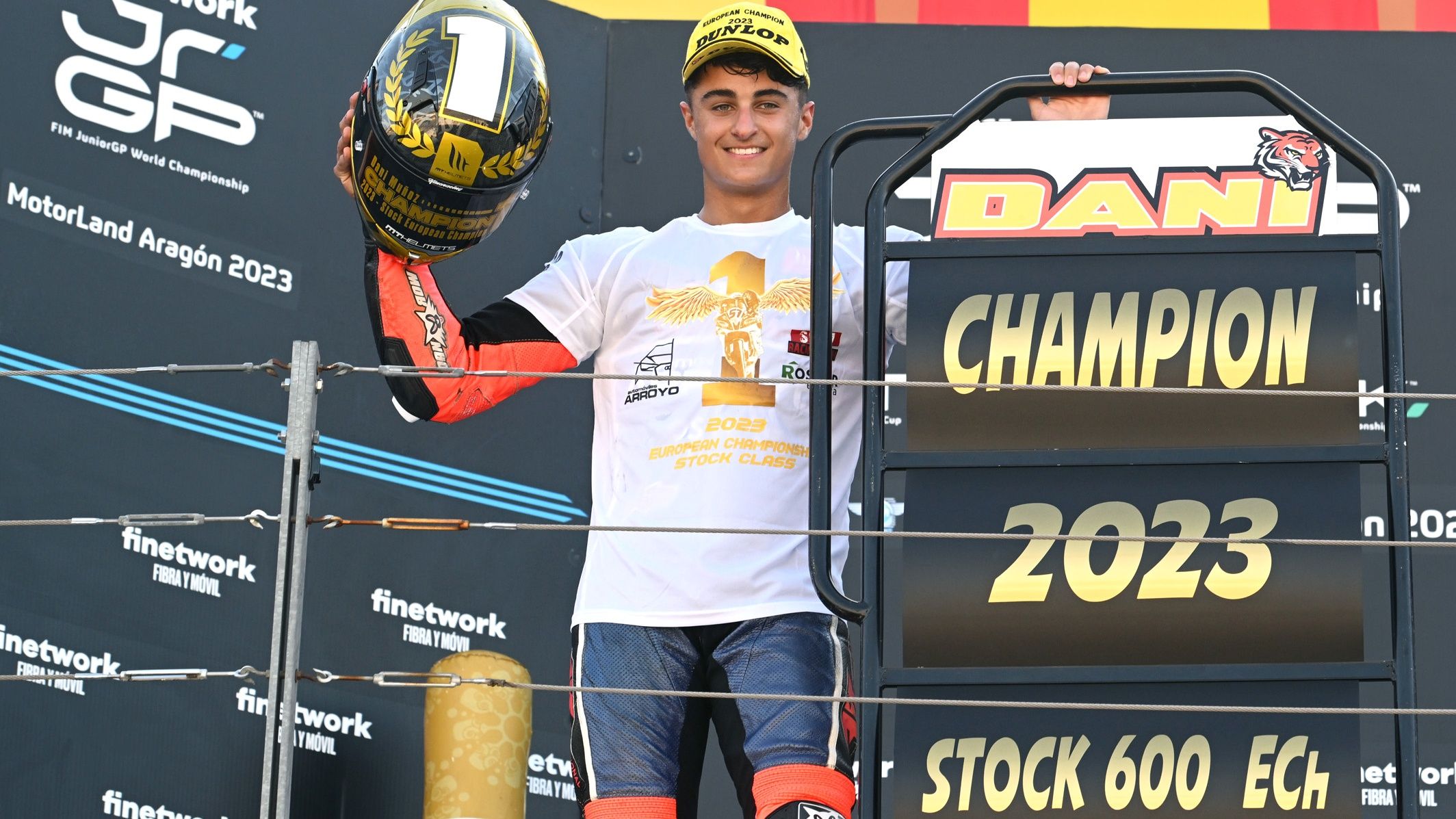 Dani Muñoz es el campeón del Europeo de Stock 2023