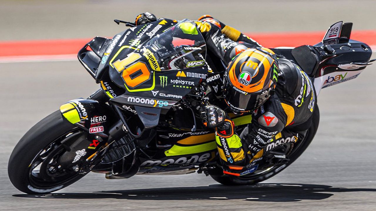 Luca Marini ha conseguido en Indonesia la primera pole de su carrera deportiva en la categoría de MotoGP.