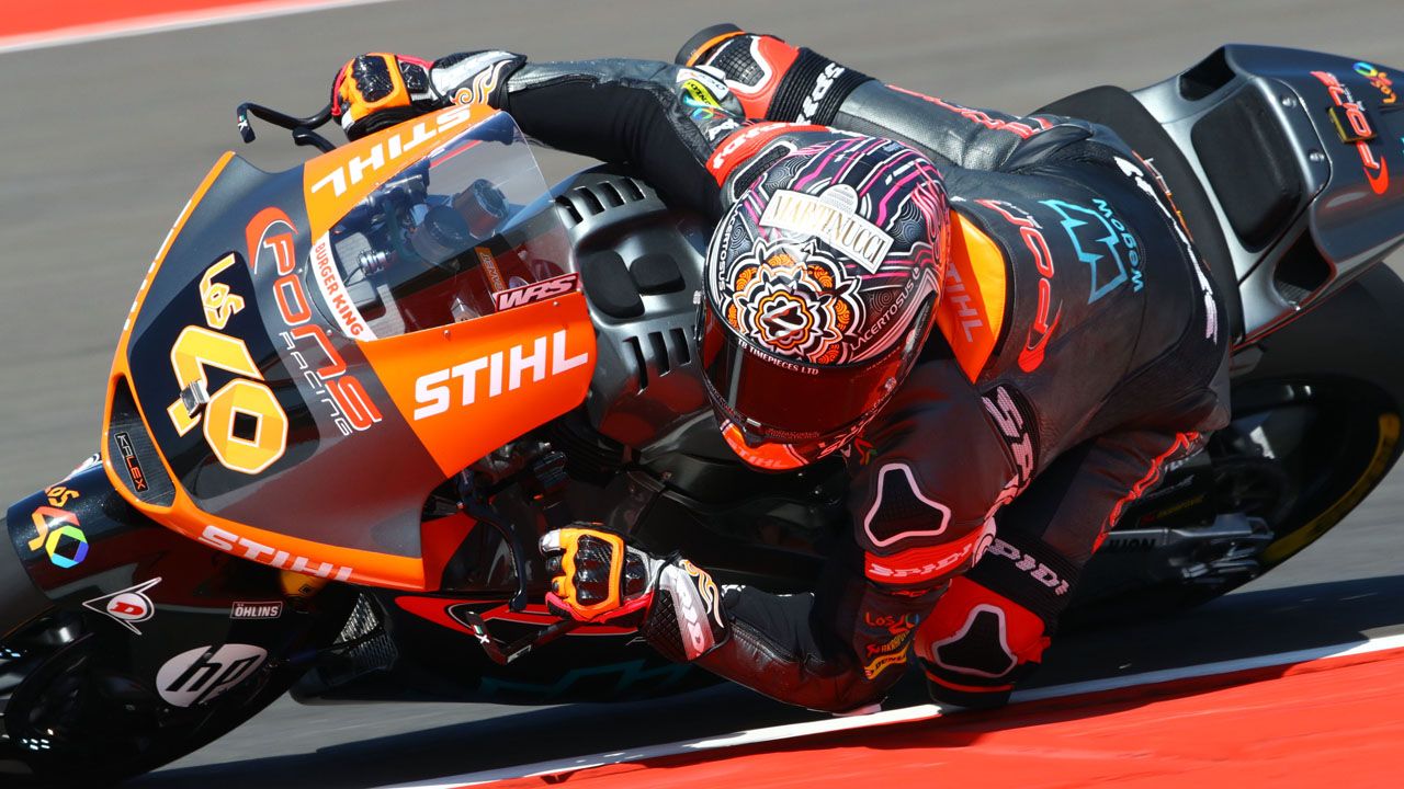 aron canet pole moto2 indonesia