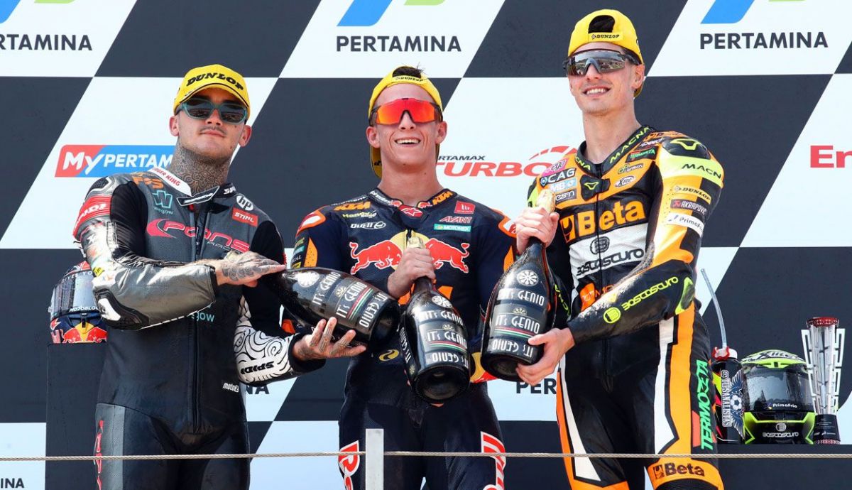 podio indonesia moto2 podio indonesia moto2