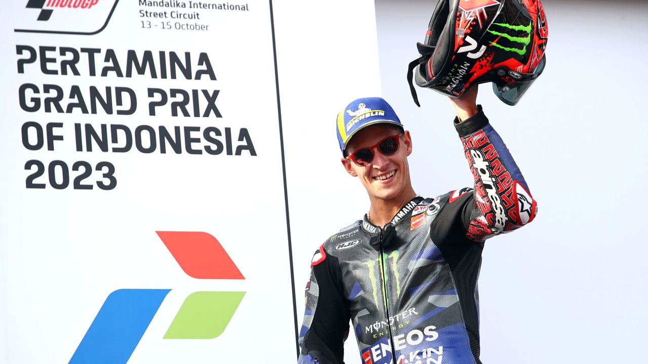 Fabio Quartararo ha vuelto a un podio de MotoGP en el GP de Indonesia.