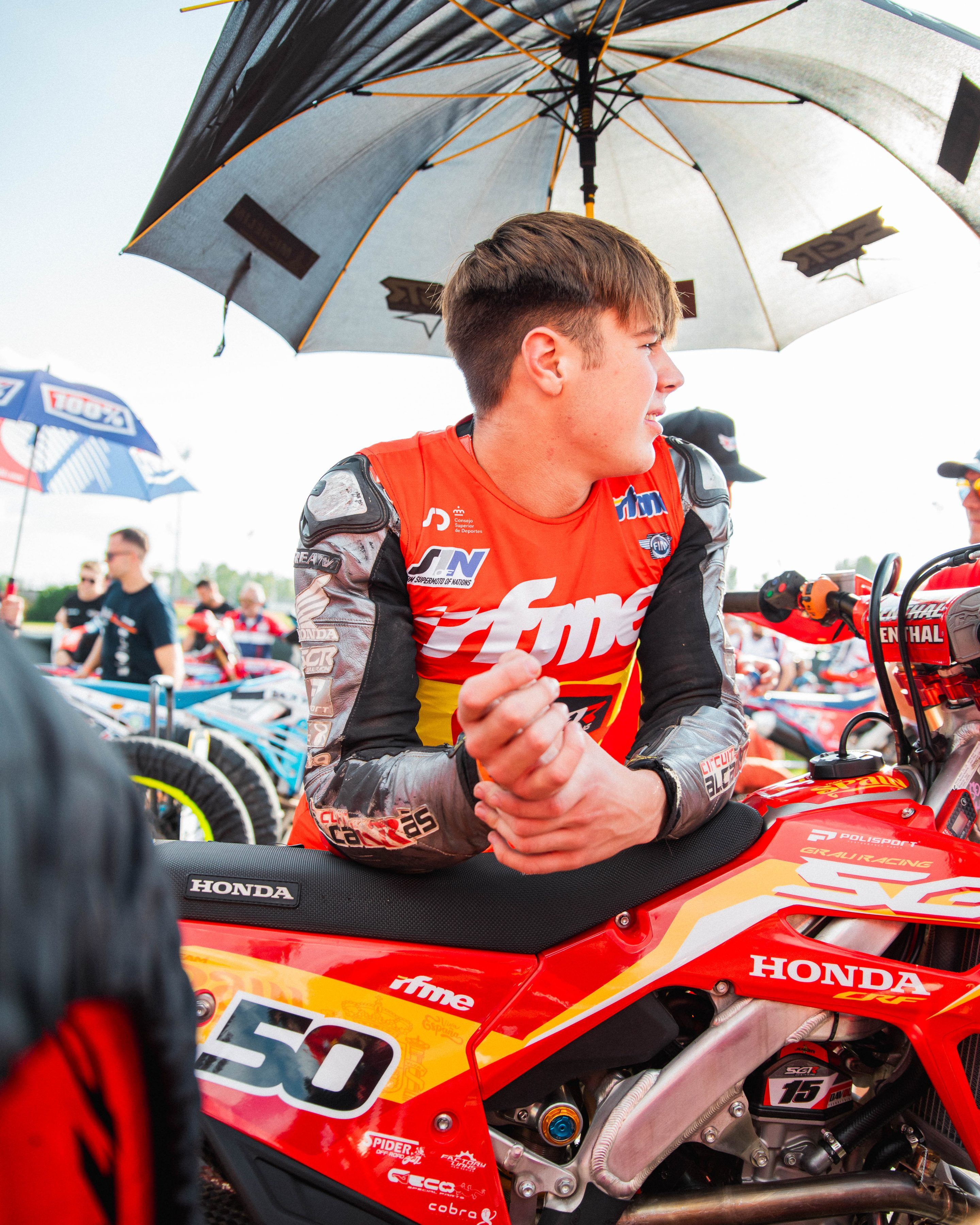 Fotos Supermoto de las Naciones 2023. España, tercera.
