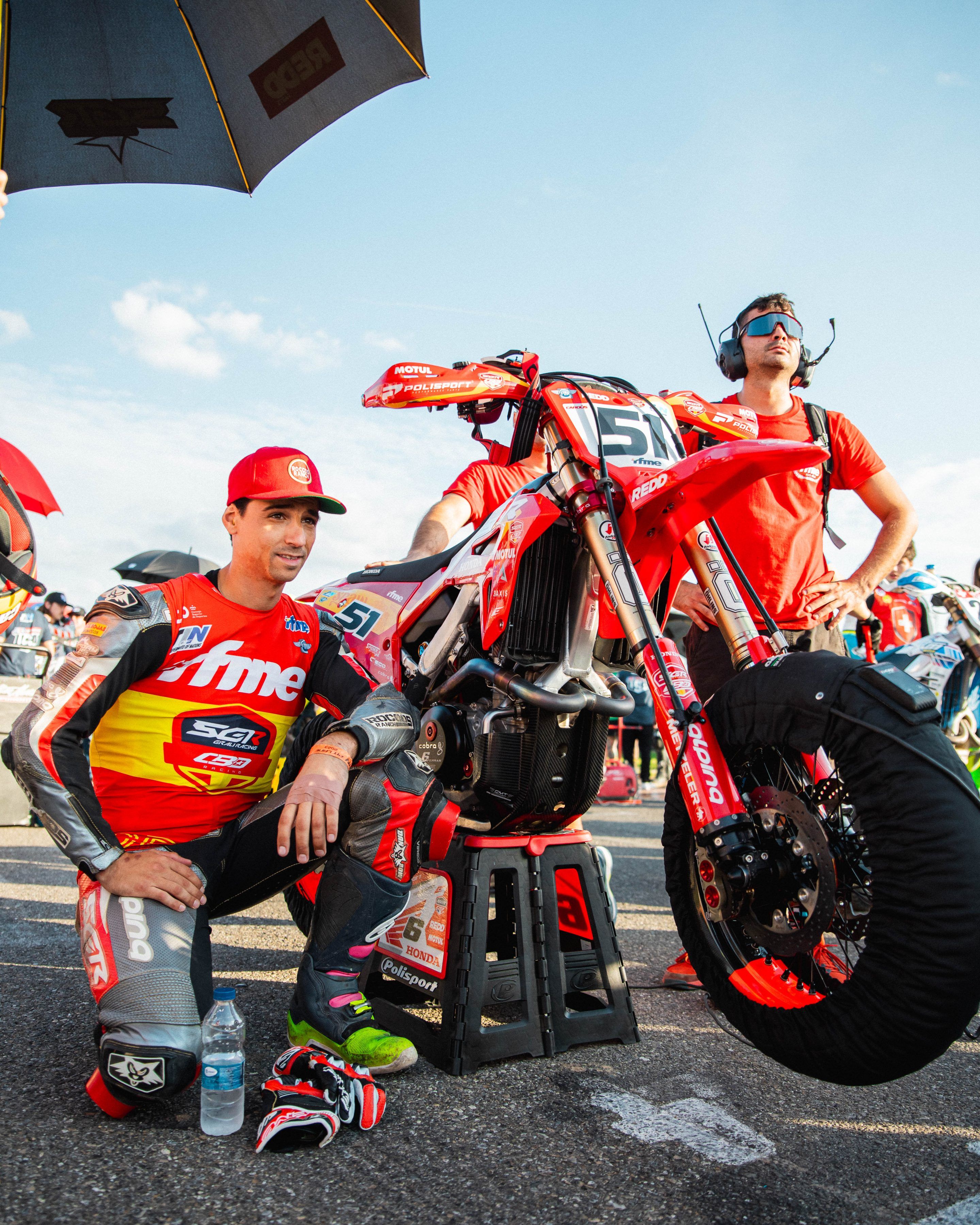 Fotos Supermoto de las Naciones 2023. España, tercera.