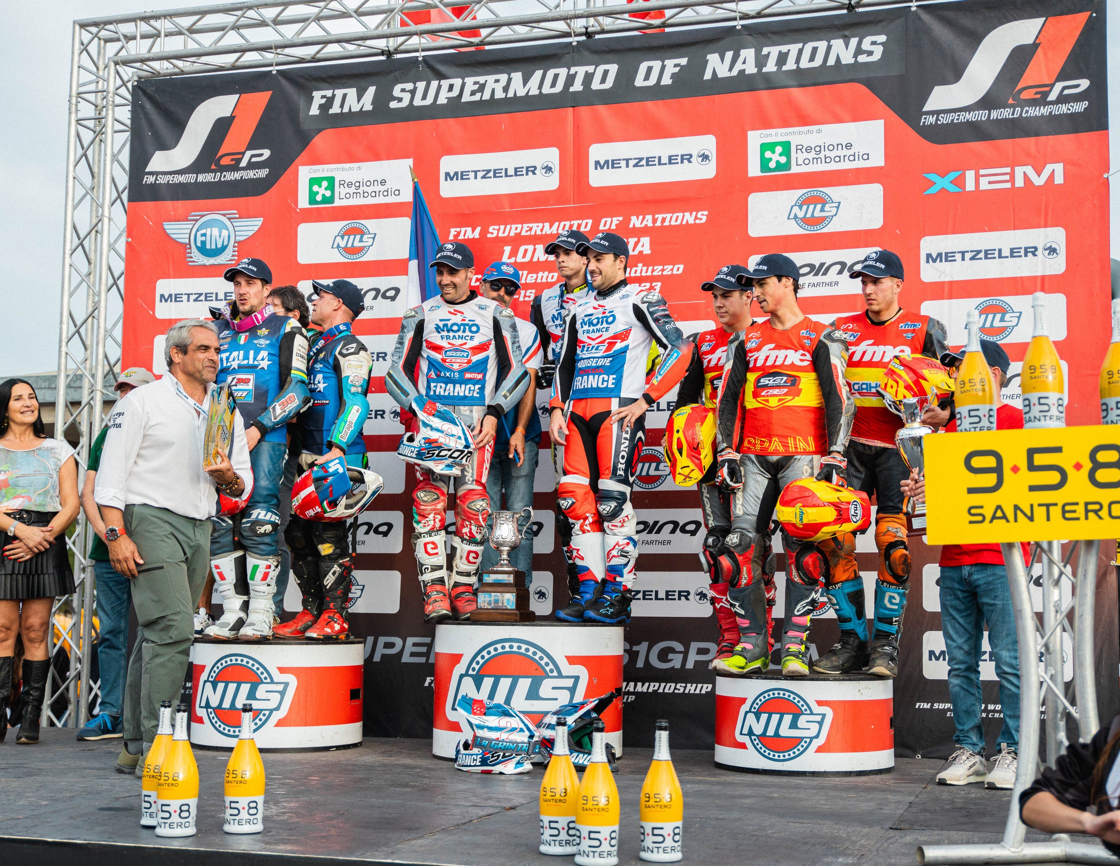 Fotos Supermoto de las Naciones 2023. España, tercera.