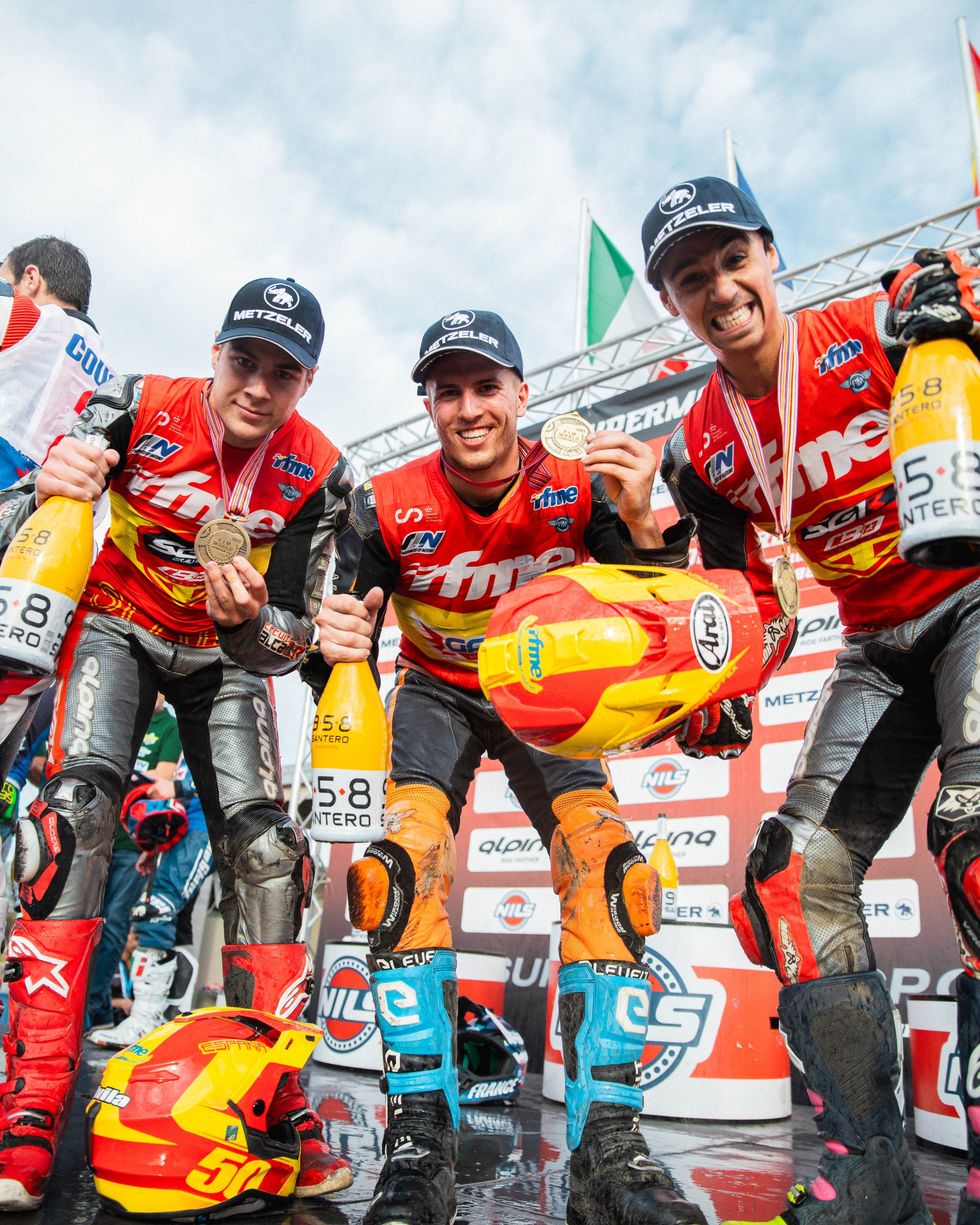 Fotos Supermoto de las Naciones 2023. España, tercera.
