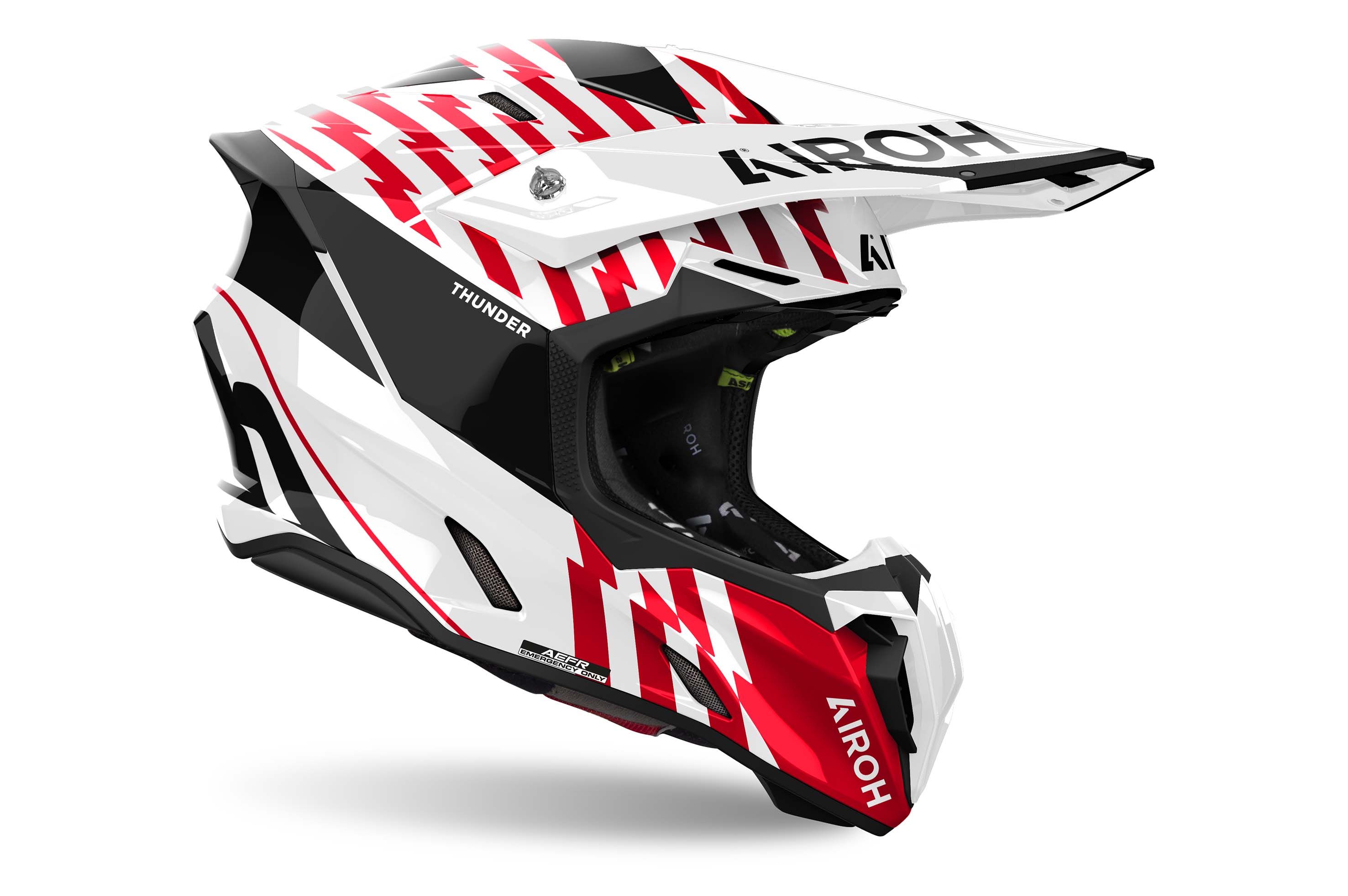 AIROH TWIST 3.0 Thunder Red Gloss A