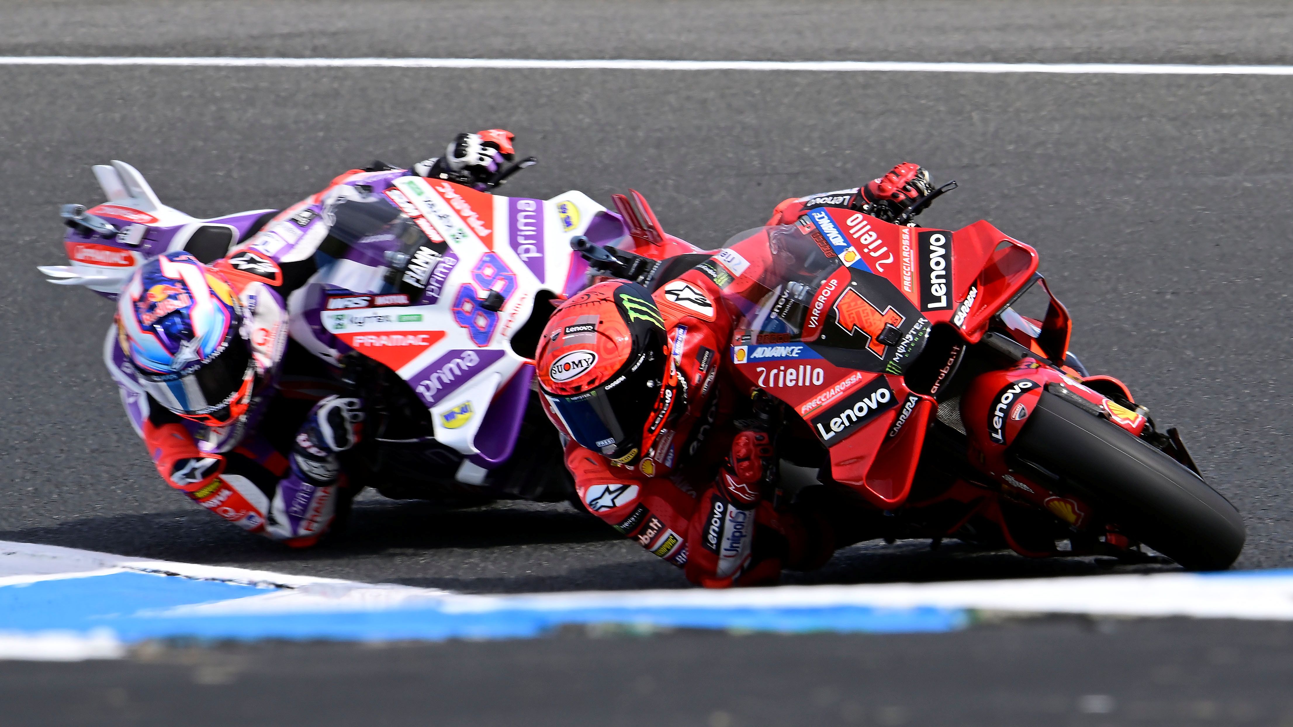 Pecco Bagnaia y Jorge Martín se jugarán el título de MotoGP 2023 en las últimas carreras