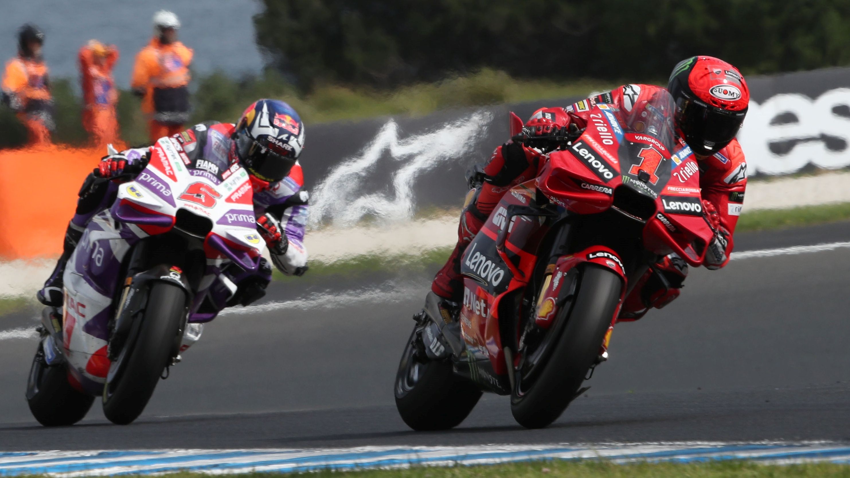 Pecco Bagnaia sale más líder de MotoGP 2023 tras Australia y Johann Zarco vuelve al top 5