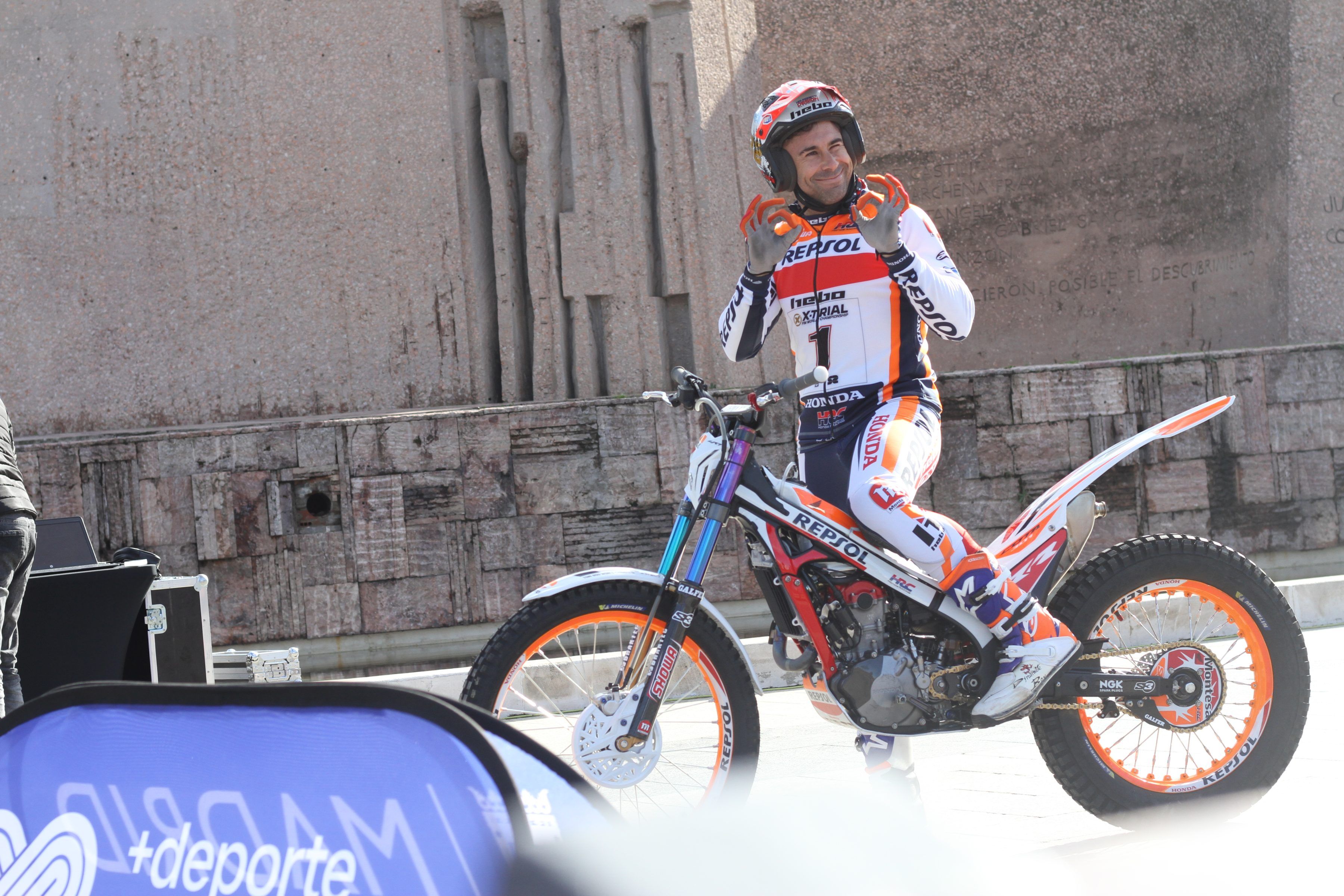X-Trial Madrid: Exhibición de Toni Bou como presentación de la prueba