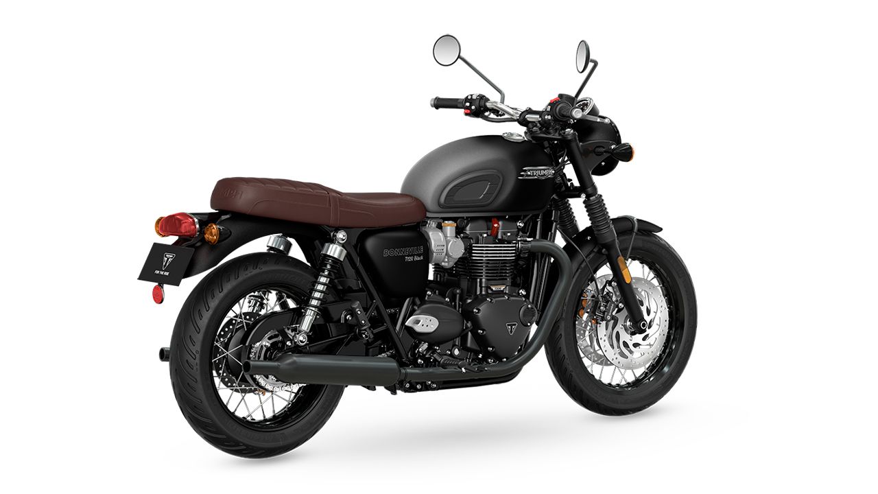 Triumph Bonneville T120 Black Silver Stealth Edition 2024