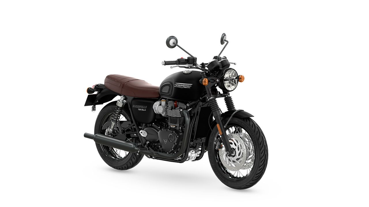 Triumph Bonneville T120 Black Silver Stealth Edition 2024