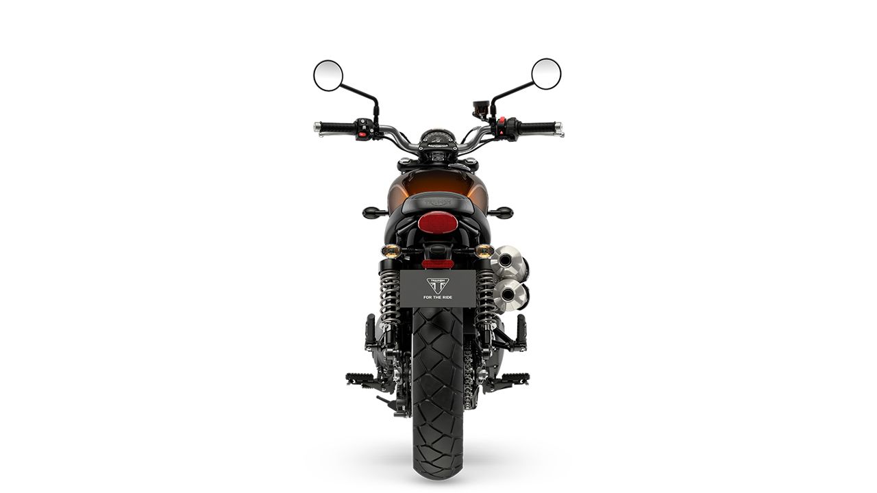 Triumph Scrambler Orange Stealth Edition 2024