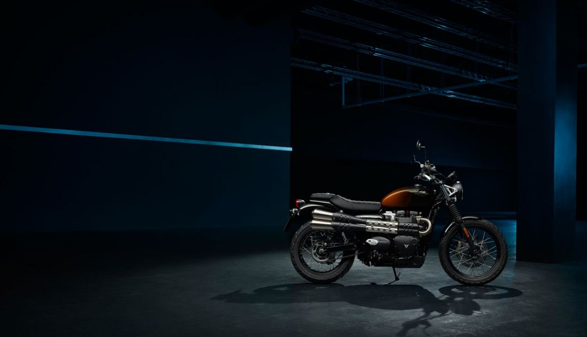 Triumph Scrambler Orange Stealth Edition 2024 Triumph Scrambler Orange Stealth Edition 2024