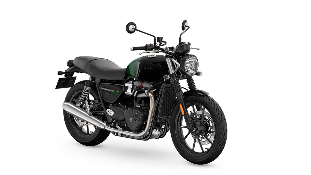 Triumph Speed Twin 900 Green Stealth Edition 2024