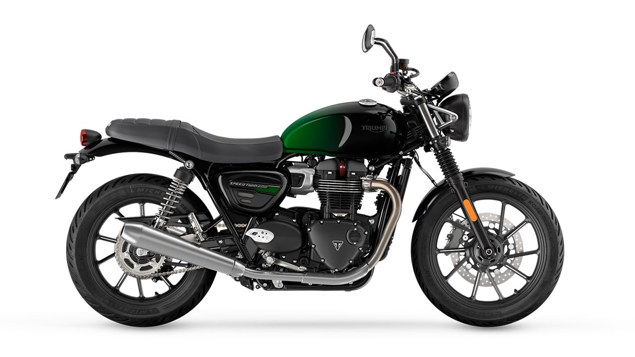 Triumph Speed Twin 900 Green Stealth Edition 2024