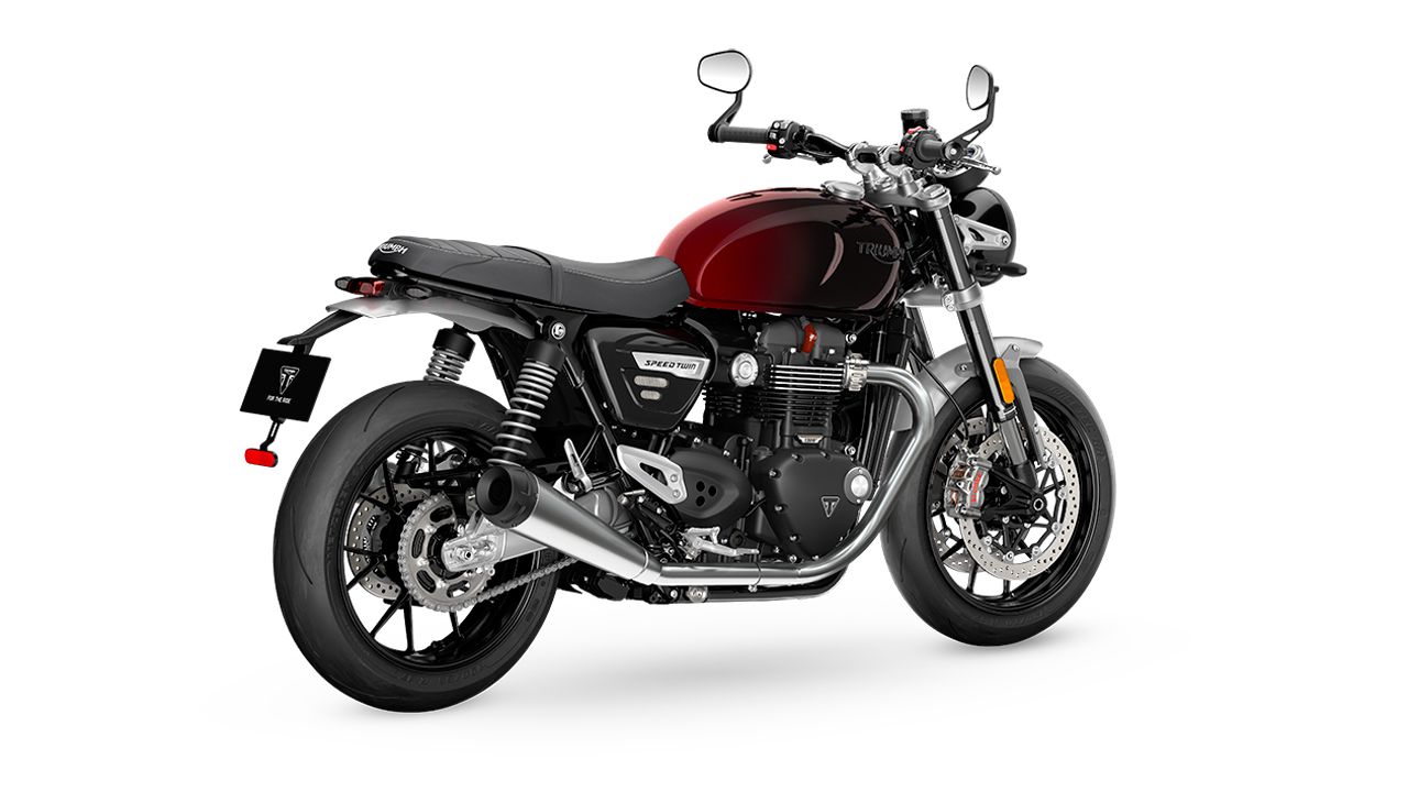 Triumph Speed Twin 1200 Red Stealth Edition