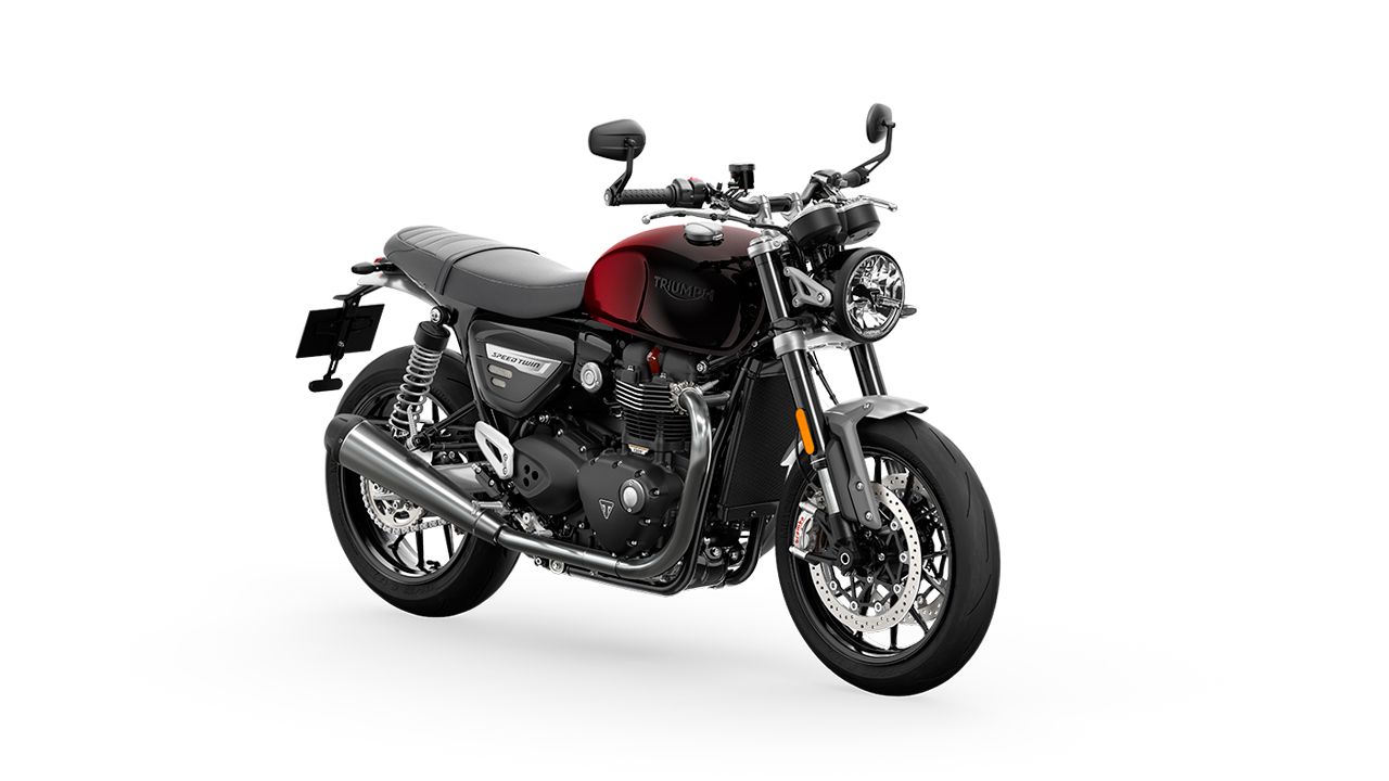 Triumph Speed Twin 1200 Red Stealth Edition
