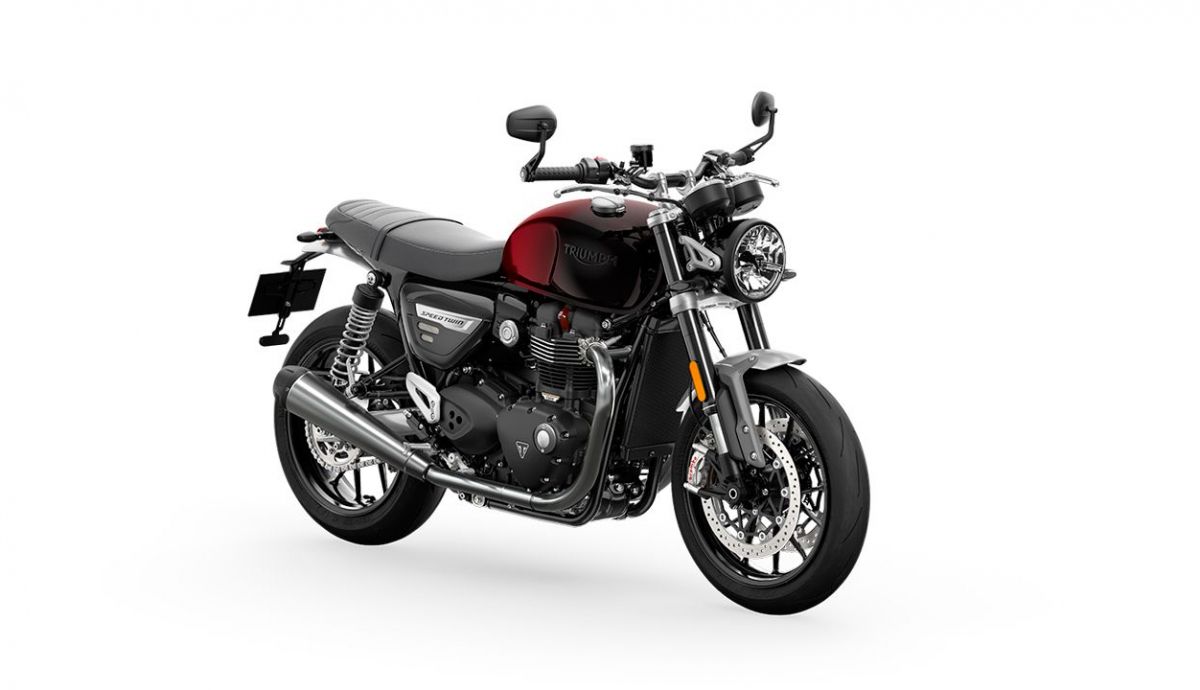 Triumph Speed Twin 1200 Red Stealth Edition Triumph Speed Twin 1200 Red Stealth Edition