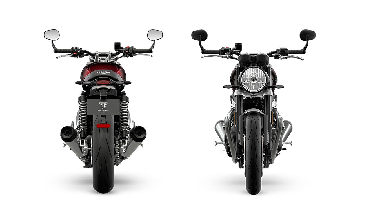Triumph Speed Twin 1200 Red Stealth Edition