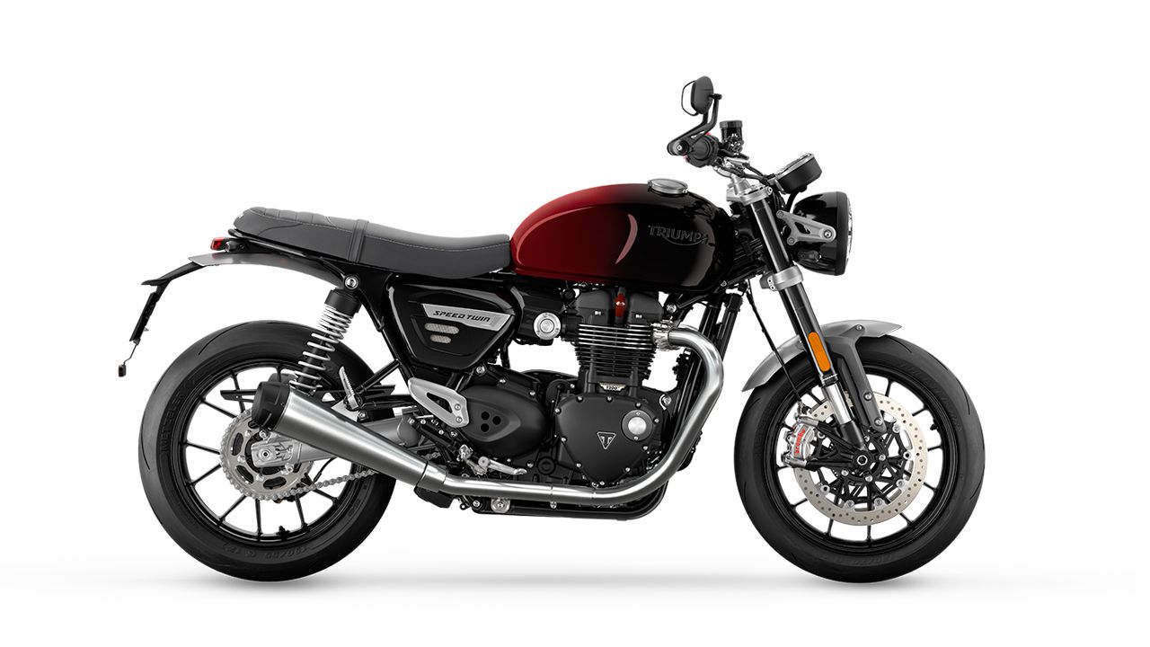 Triumph Speed Twin 1200 Red Stealth Edition