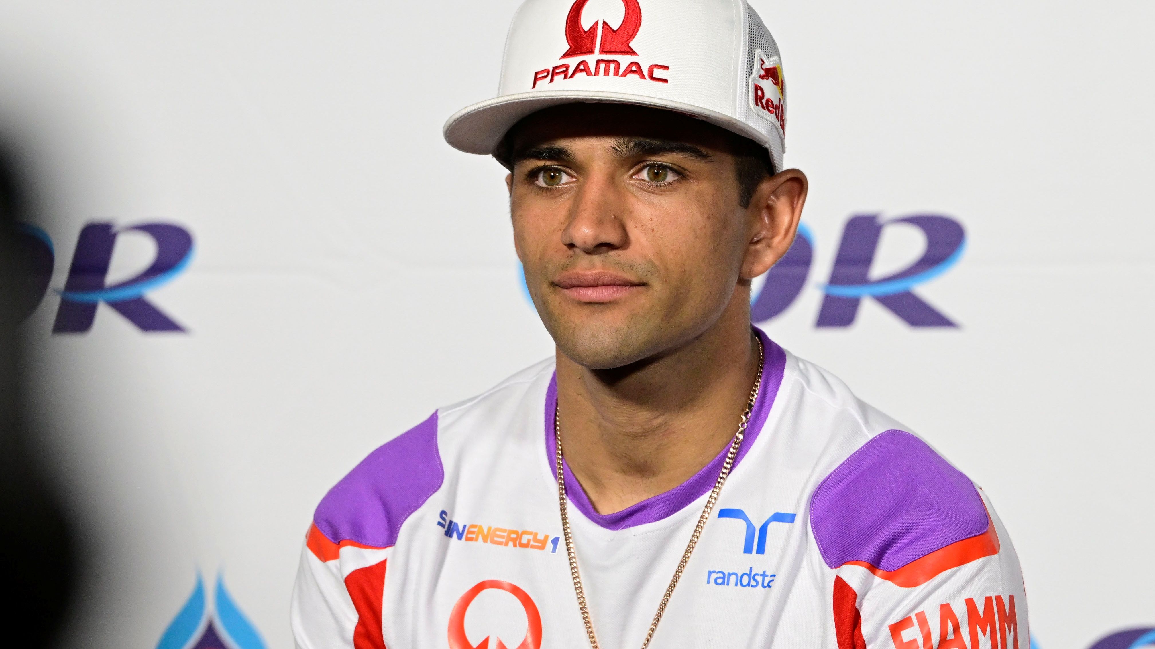 Jorge Martín en la rueda de prensa previa al GP de Tailandia de MotoGP 2023 en Buriram