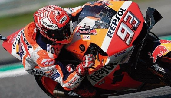 Marc Márquez logró el mayor rendimiento de Honda. Marc Márquez logró el mayor rendimiento de Honda.