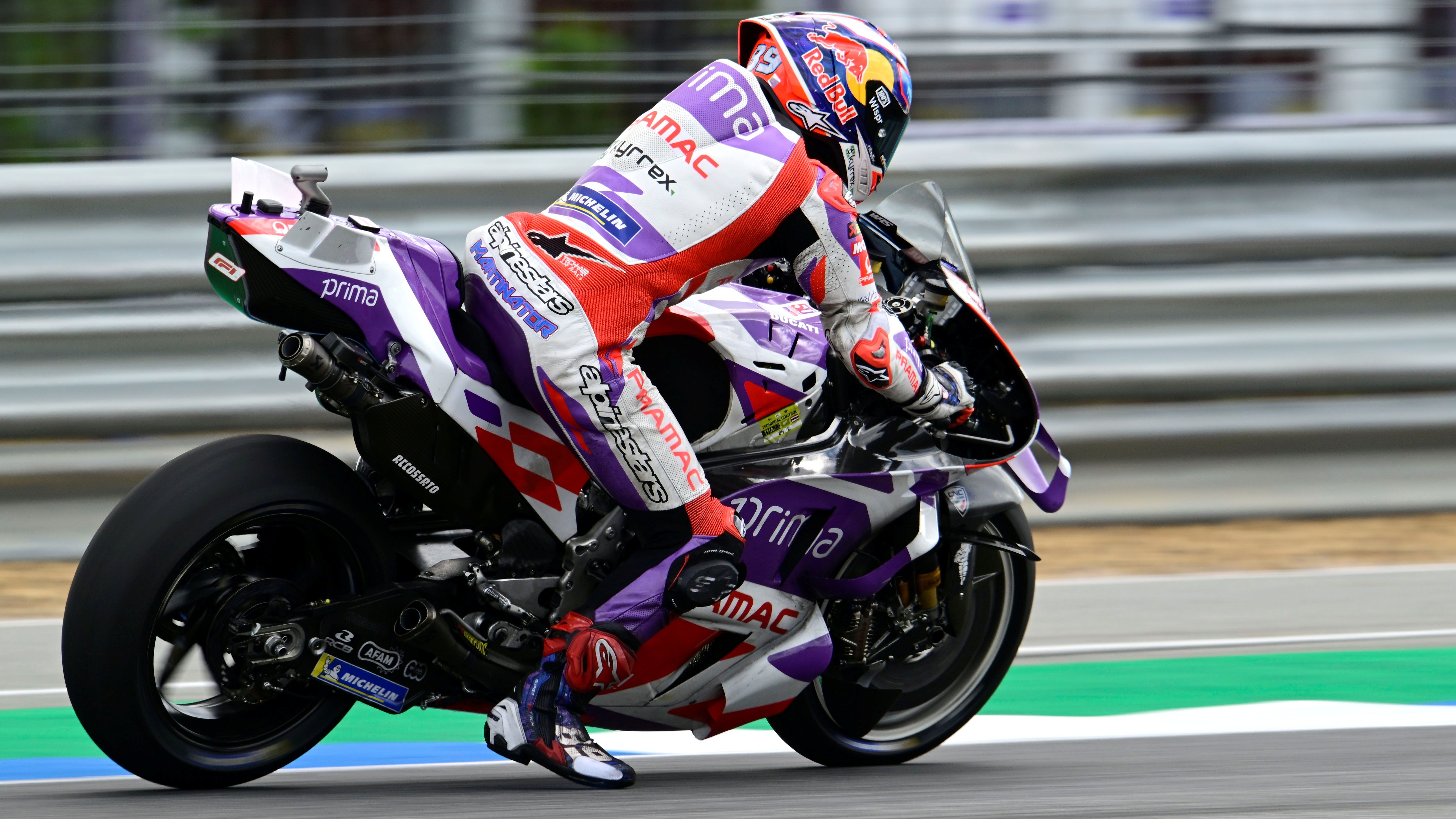 Jorge Martín durante el viernes del GP de Tailandia de MotoGP 2023