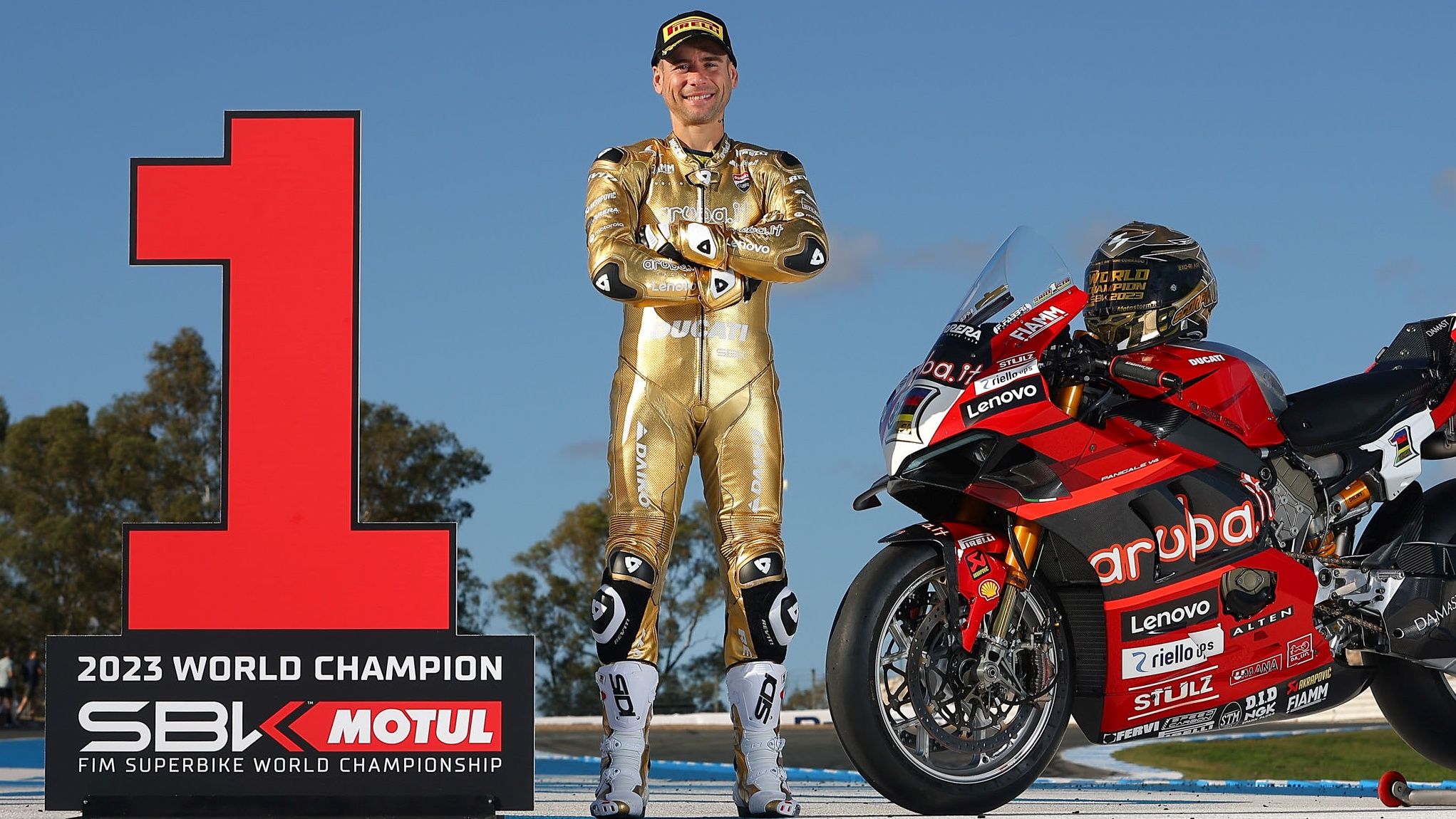 Álvaro Bautista ha conquistado la clasificación general de Superbike 2023