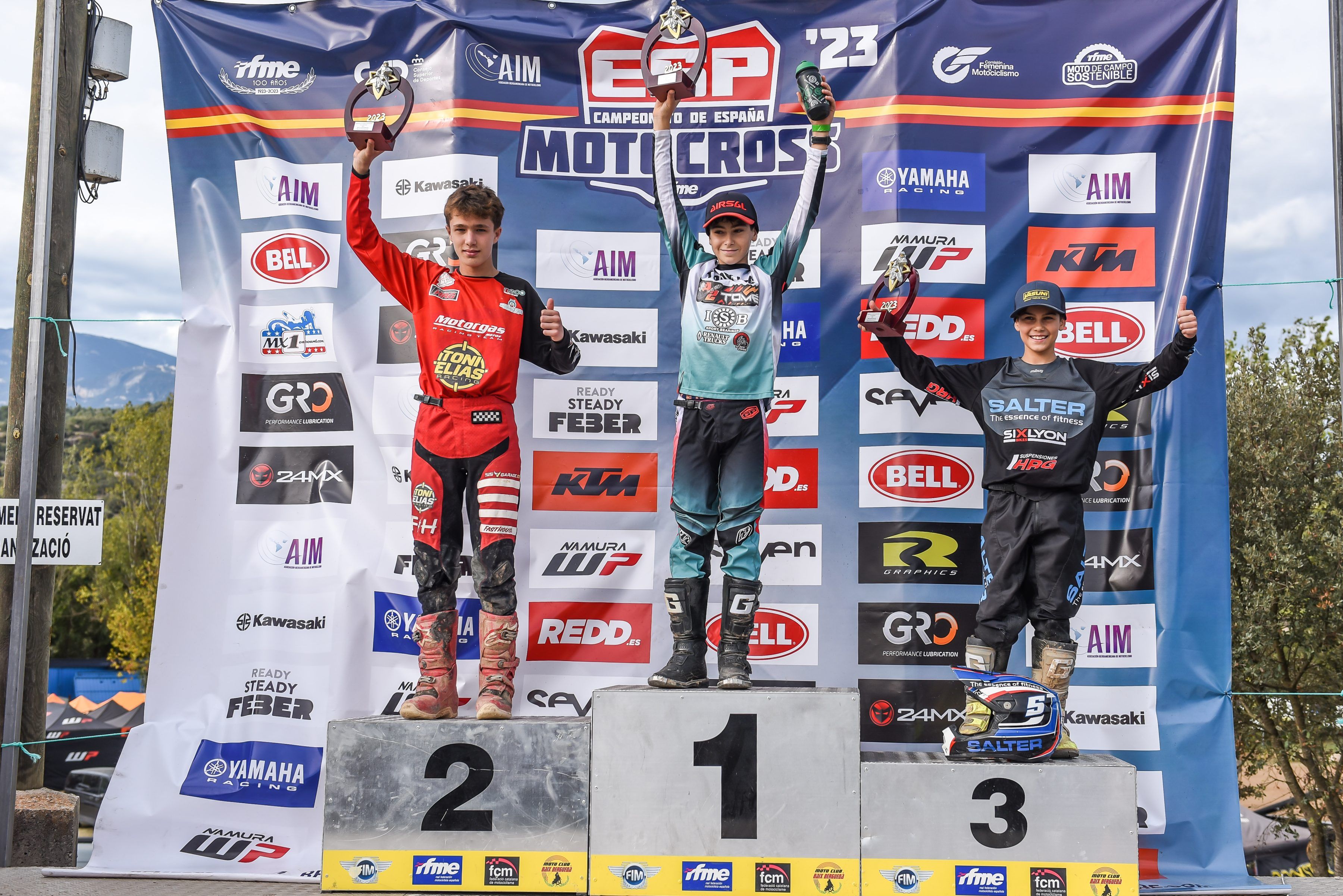 Fotos Campeonato de España de Motocross Junior, Olván, Barcelona 2023