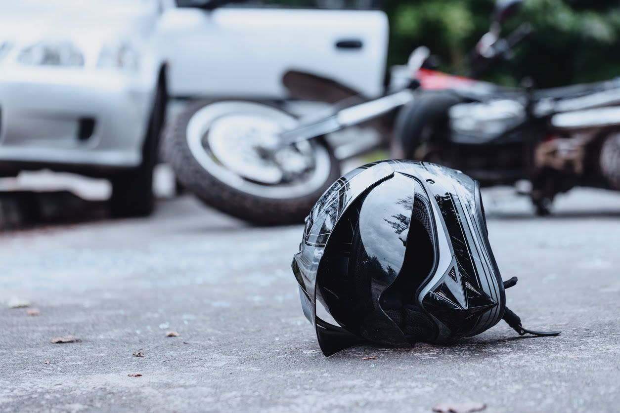 Responsable de un accidente de moto