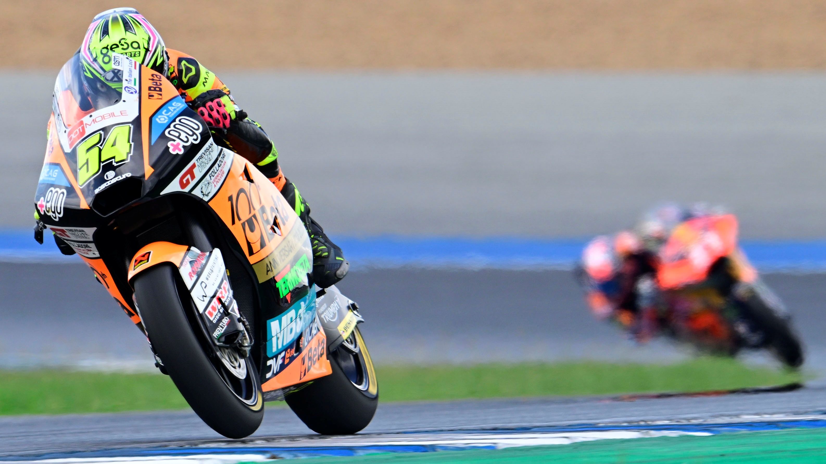 Fermín Aldeguer se escapa de Pedro Acosta, Moto2 Tailandia 2023