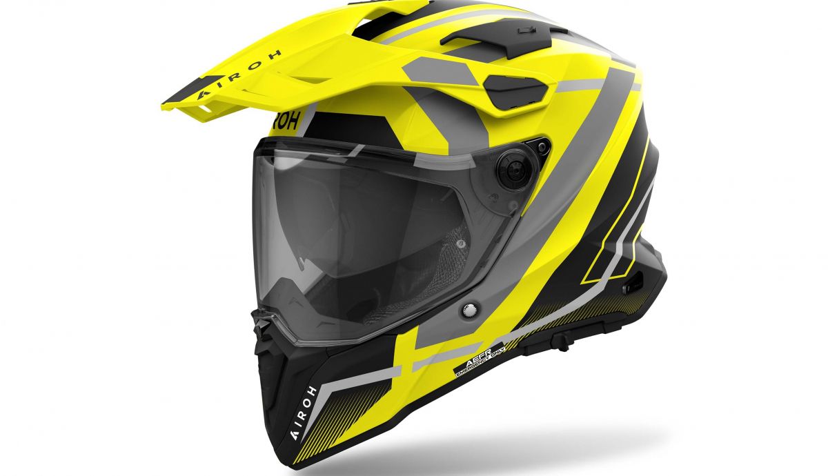AIROH Commander 2 Mavick Yellow Matt B