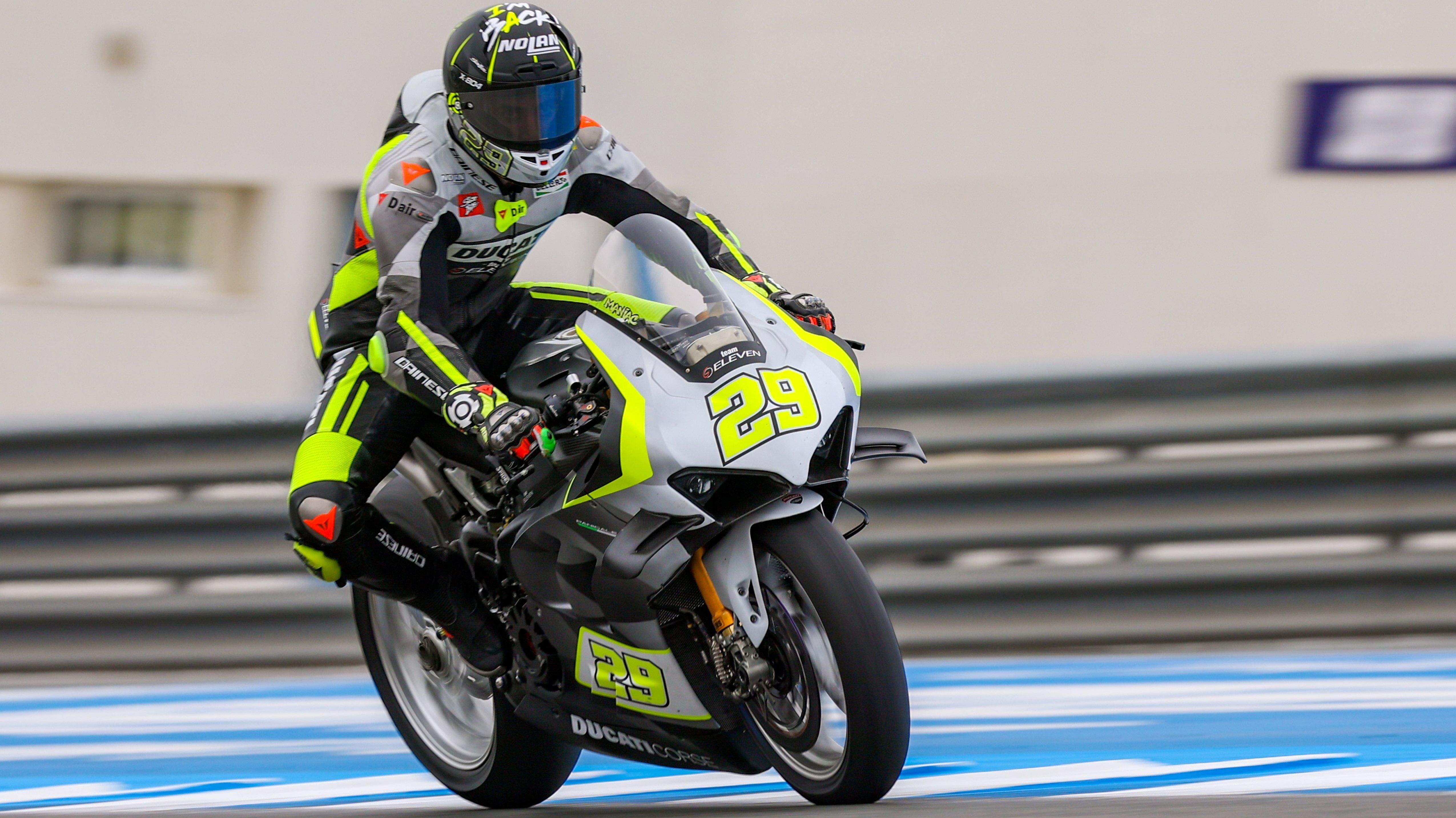 Andrea Iannone 2, test WSBK 2024 Jerez