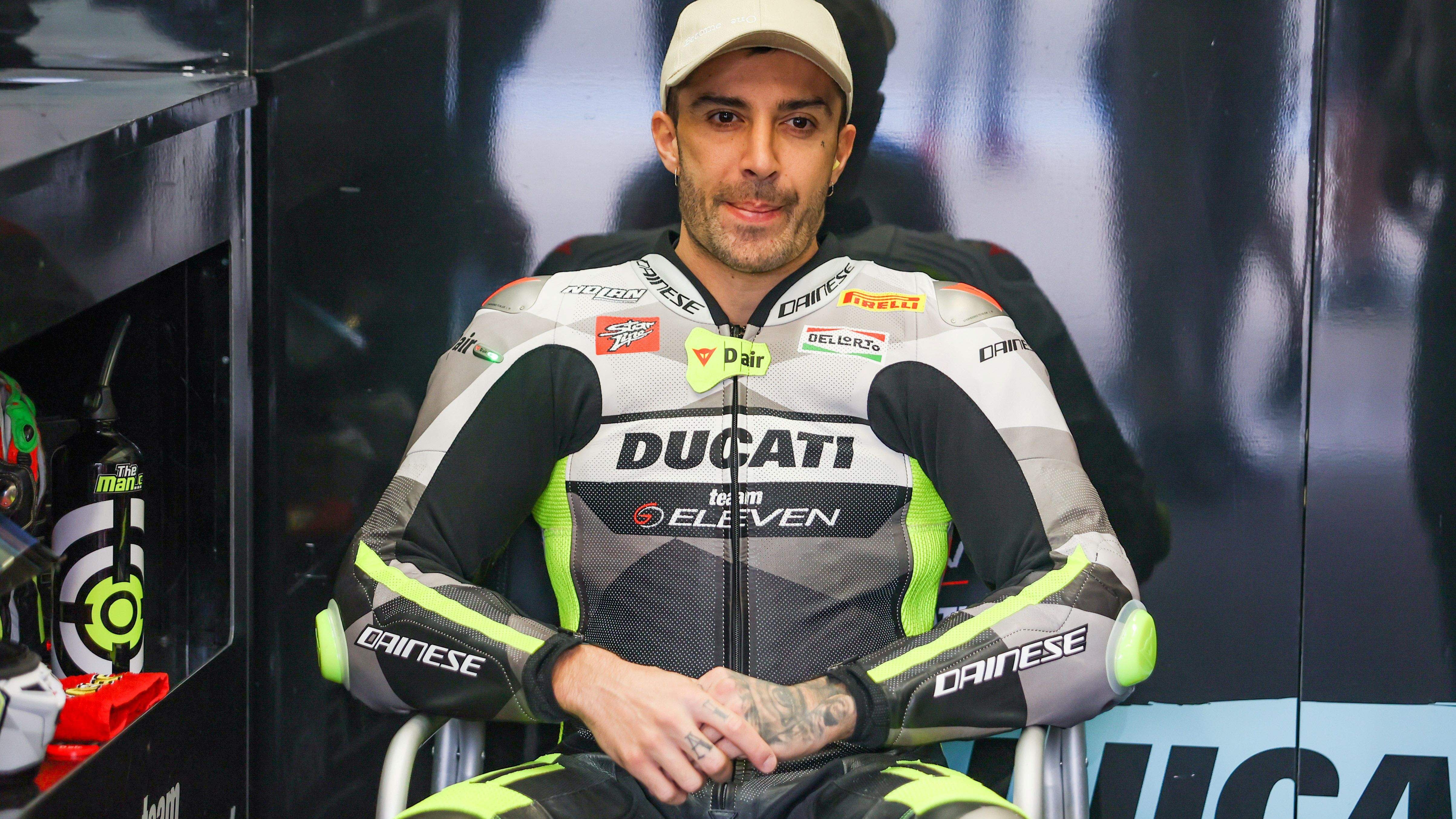 Andrea Iannone 4, test WSBK 2024 Jerez
