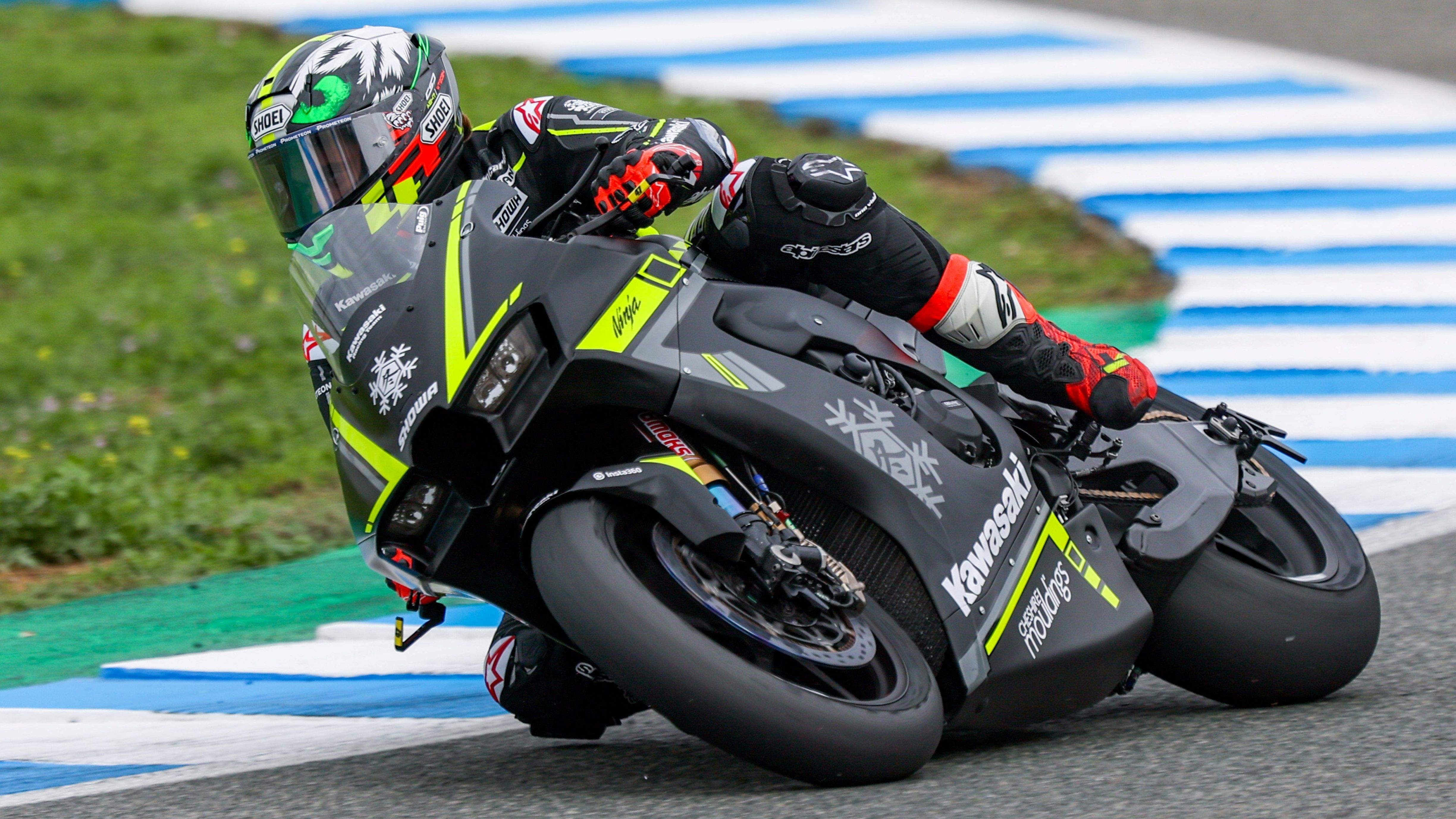 Axel Bassani, test WSBK 2024 Jerez