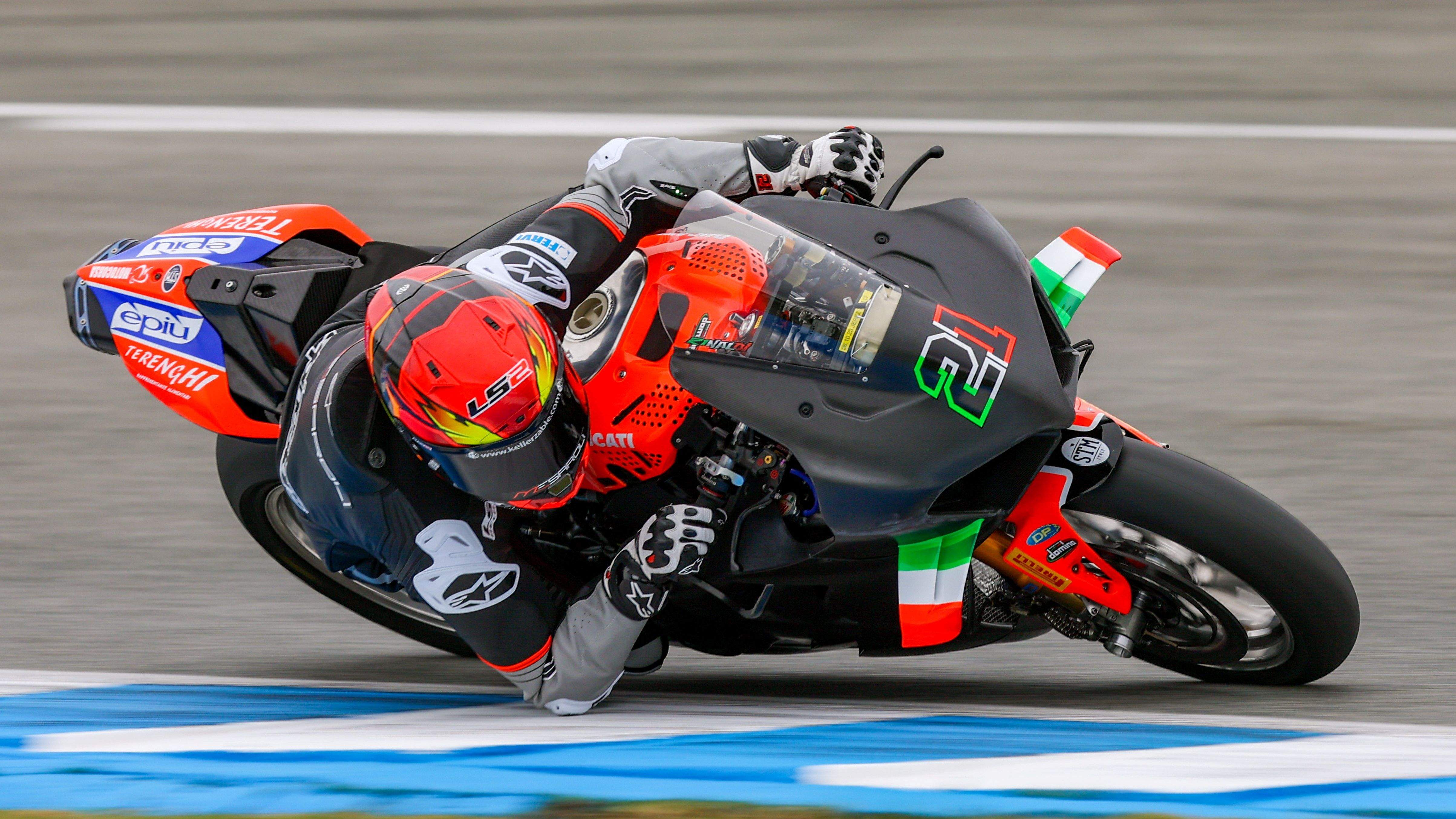 Michael Rinaldi, test WSBK 2024 Jerez