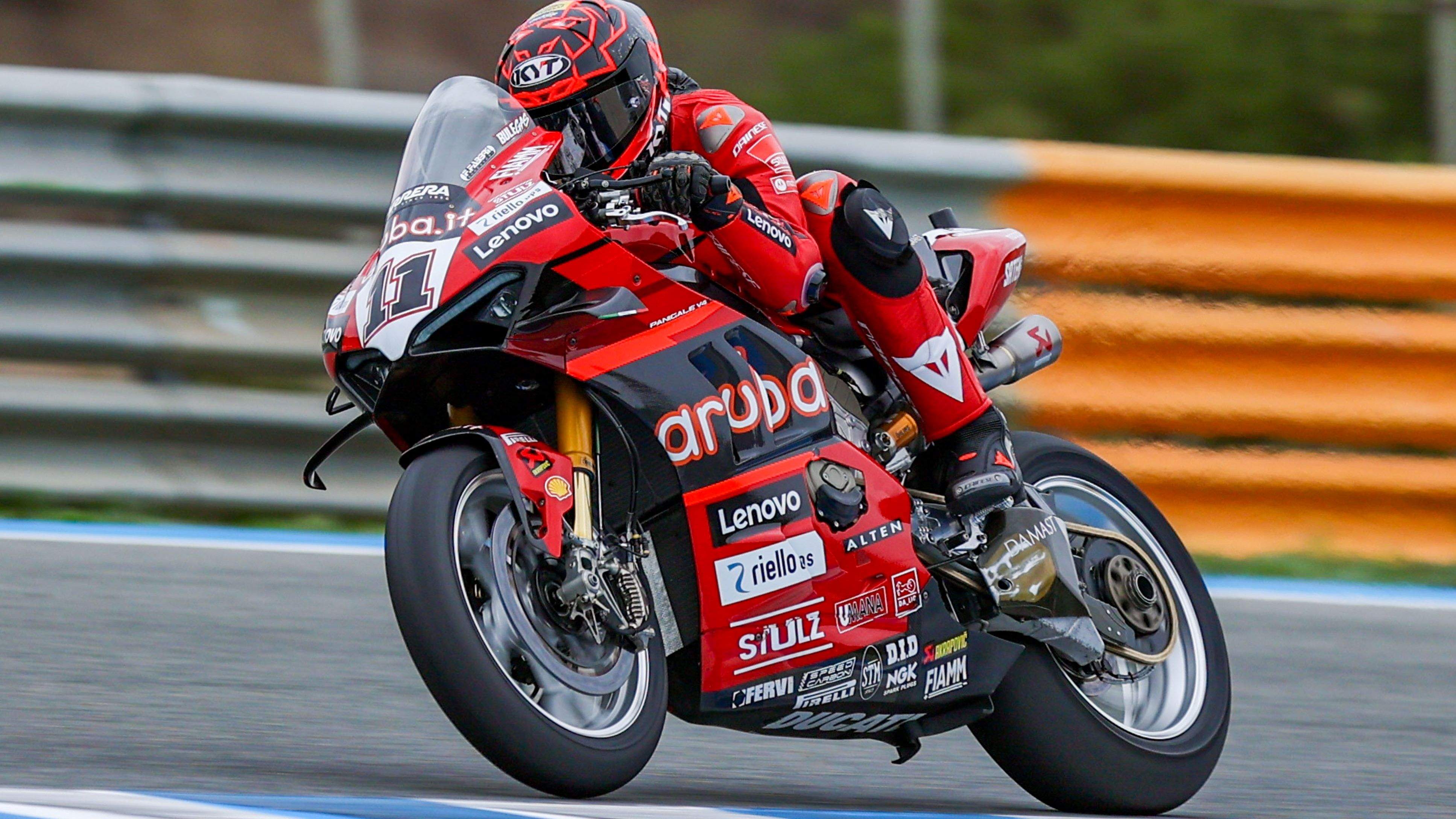 Nicolò Bulega 2, test WSBK 2024 Jerez