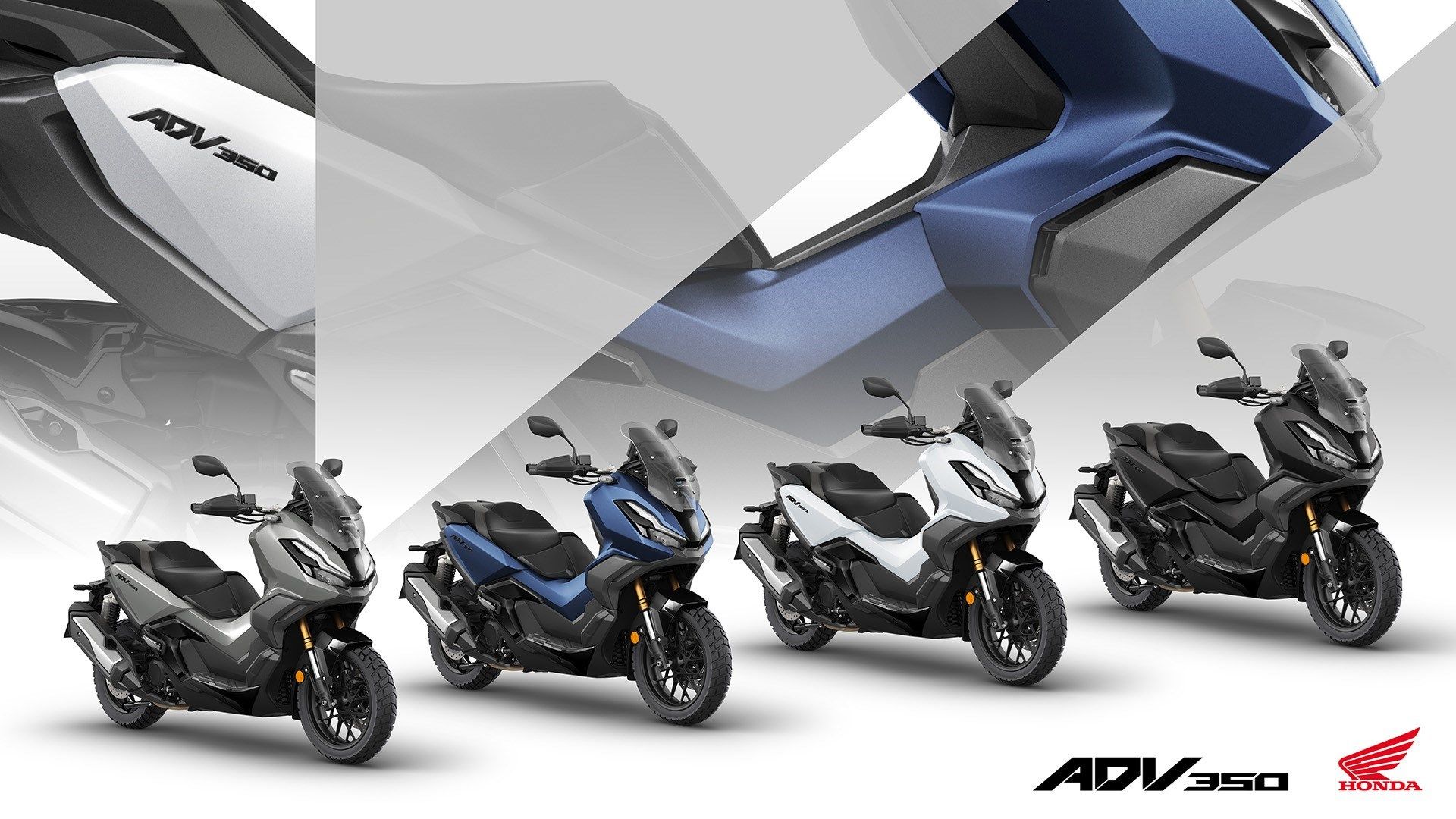 Honda AVD 350, Forza 125 y Forza 350 . Nuevos colores en la gama scooter 2024