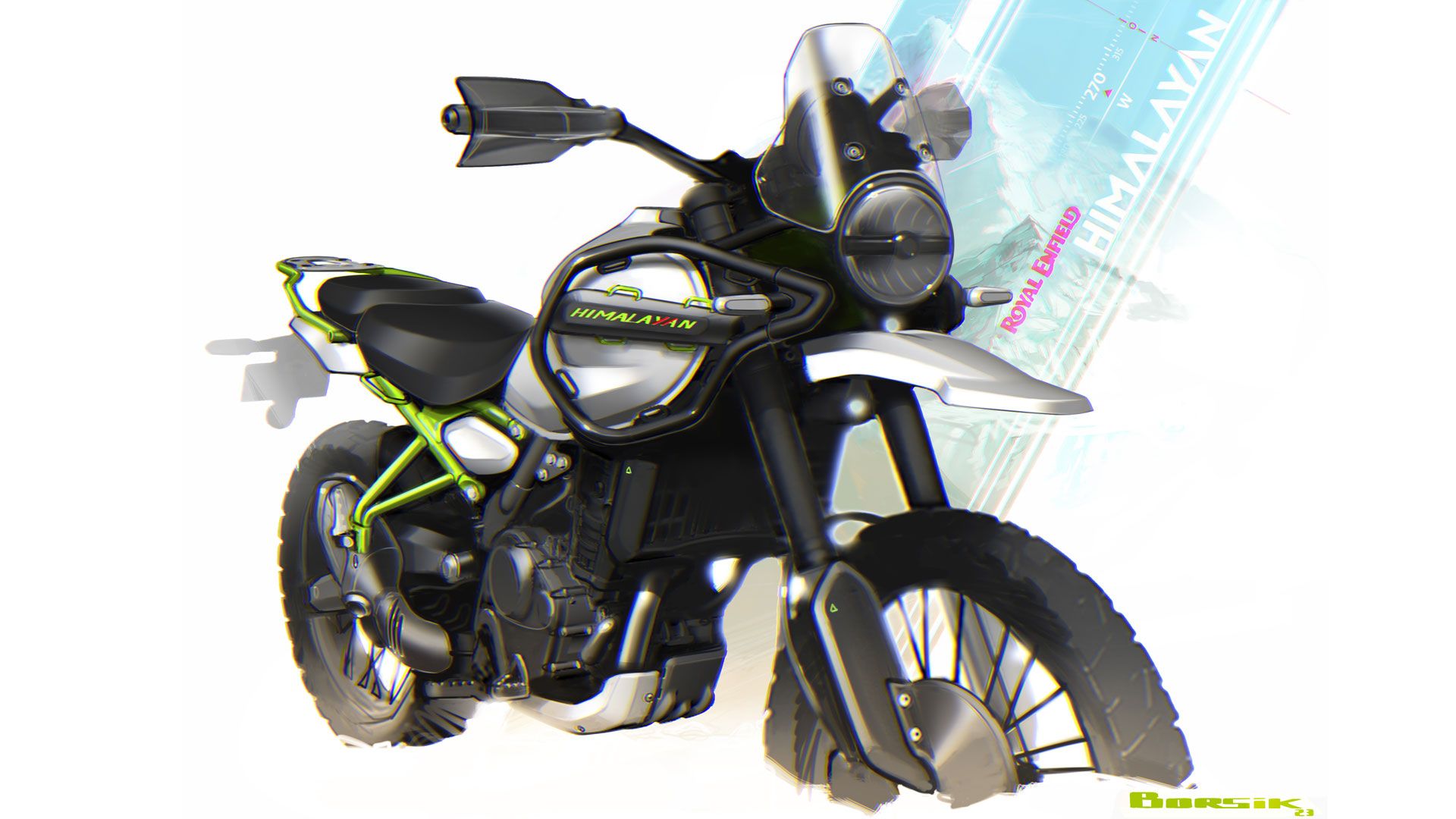 Royal Enfield Himalayan 450 2024 Design (6)