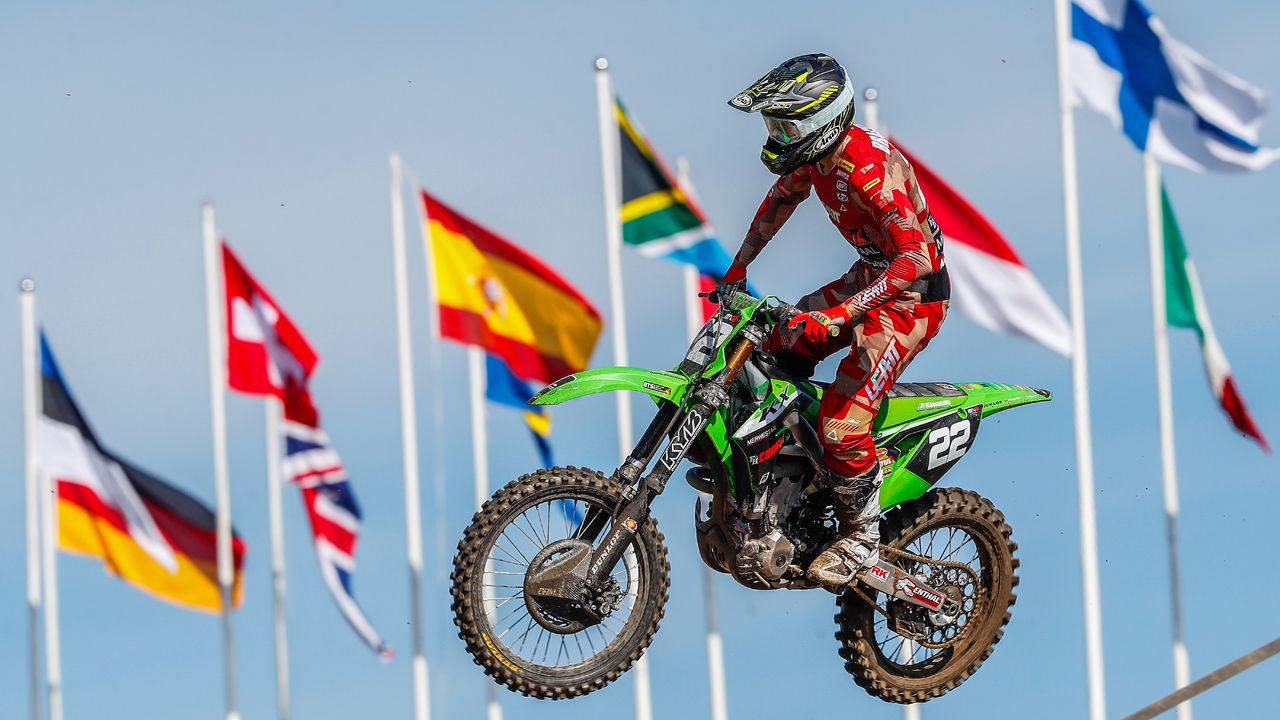 David Braceras en el Gran Premio de Finlandia (Foto: Kawasaki / Pascal Haudiquert)