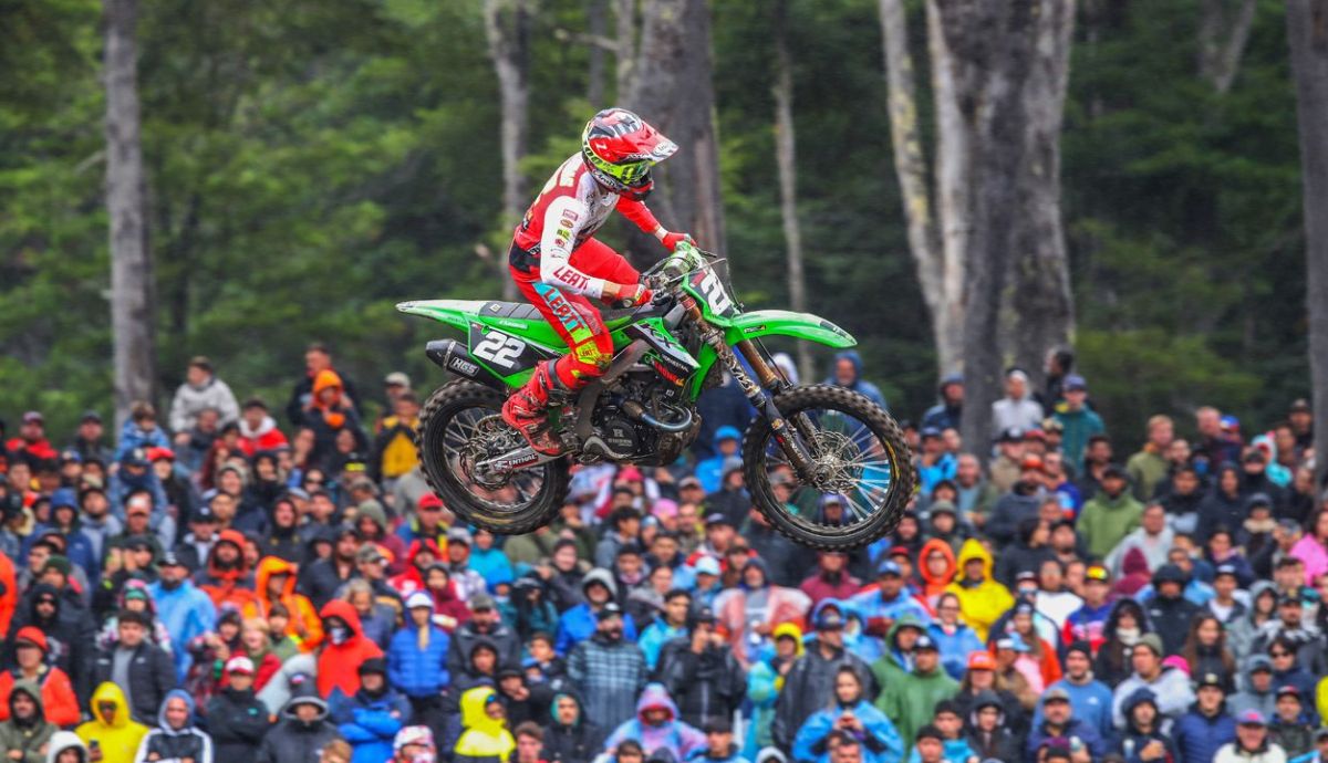 David Braceras en su primera prueba del Mundial 2023, en Argentina (Foto: Kawasaki / Pascal Haudiquert) David Braceras en su primera prueba del Mundial 2023, en Argentina (Foto: Kawasaki / Pascal Haudiquert)